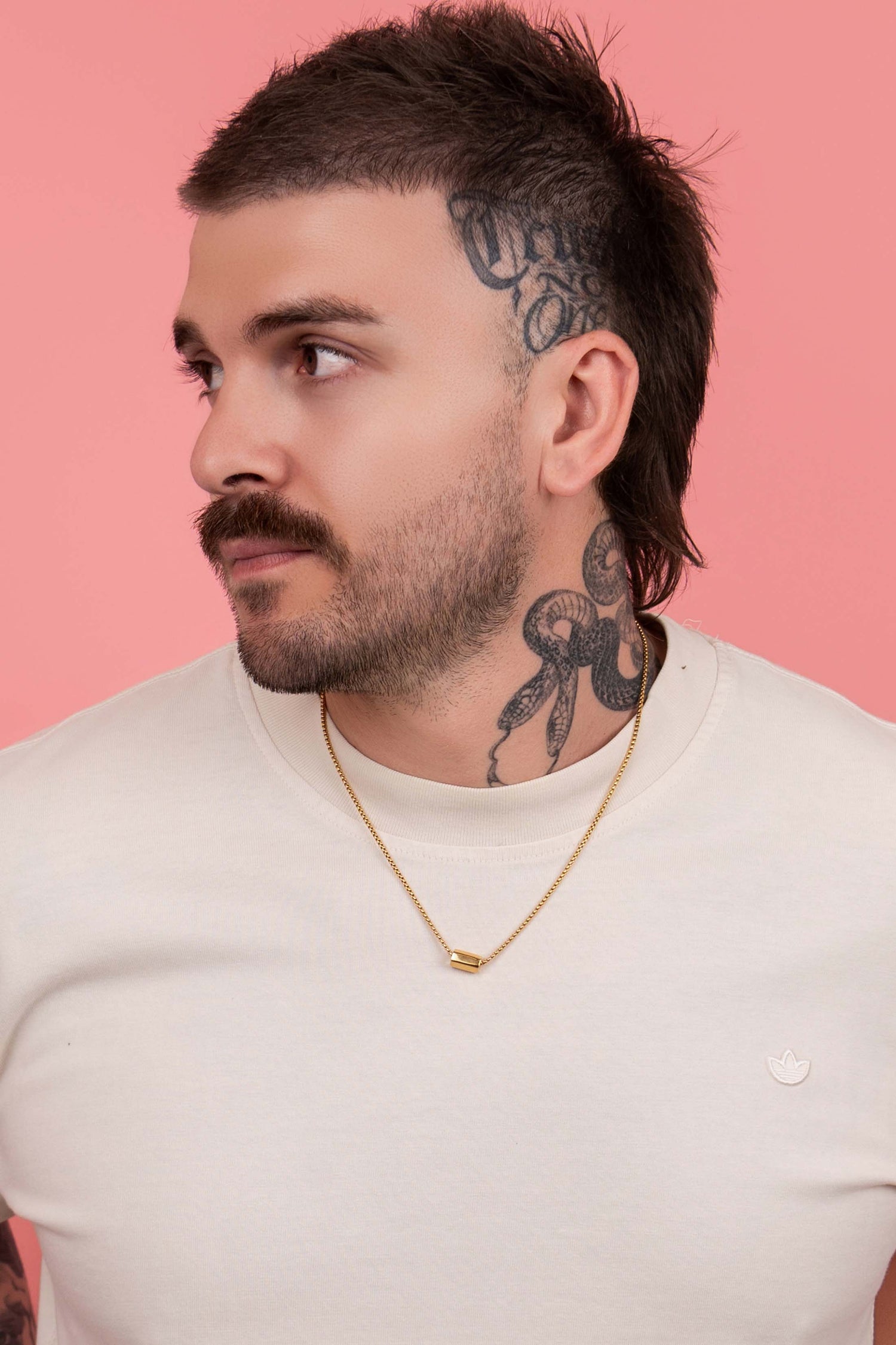 Engravable Bar Script Necklace