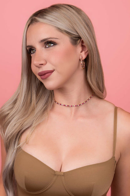 Beżżulet Hoop Earring Set