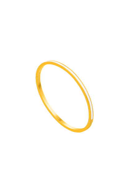 Pearl Line Bangle