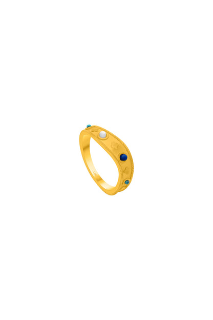 Sultan Gem Hoops, Ring &amp; Bangle Gift Set