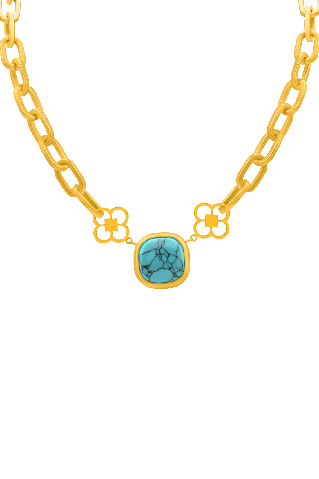 Turquoise Atlas Talisman Choker