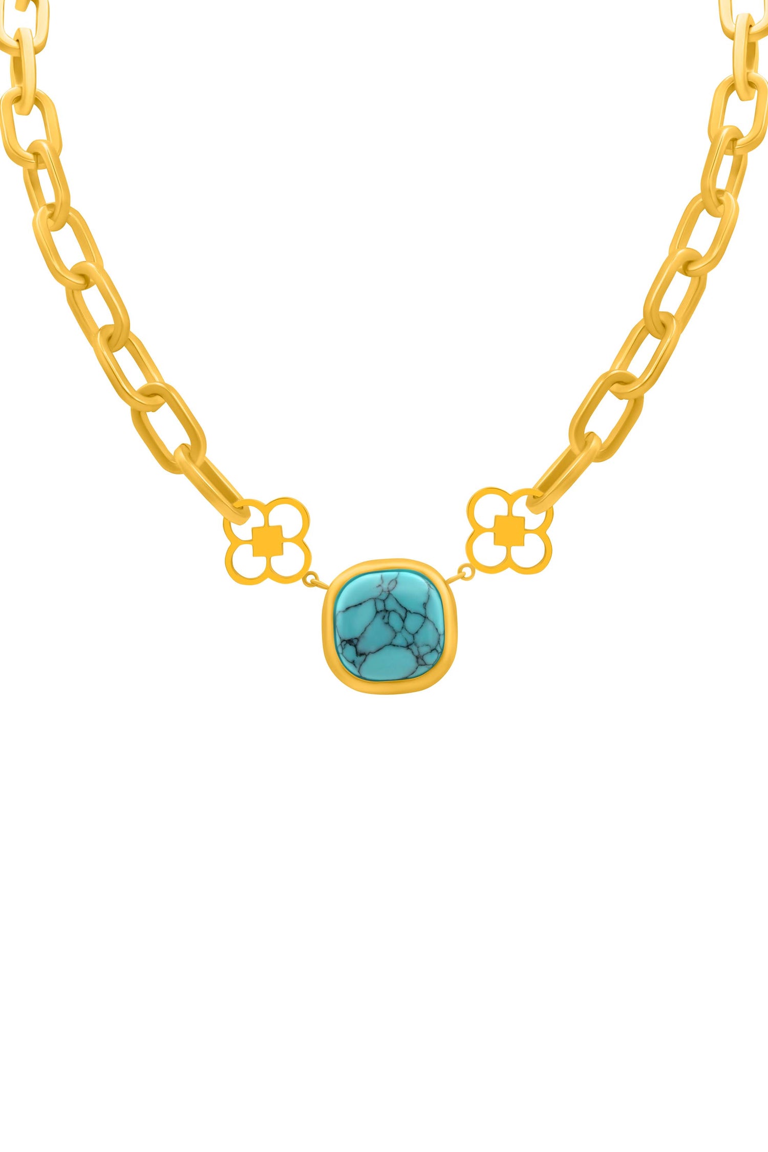 Turquoise Atlas Talisman Choker