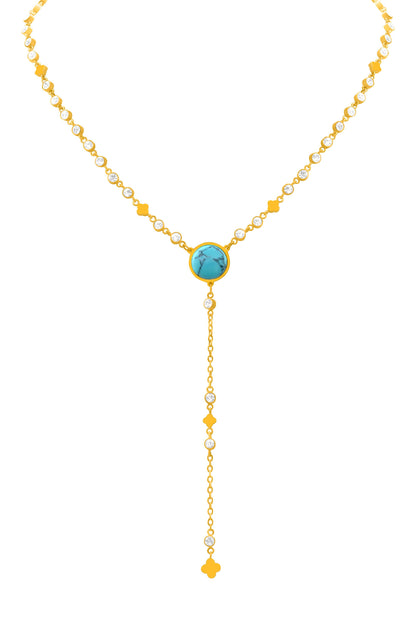 Turquoise Medina Lantern Necklace