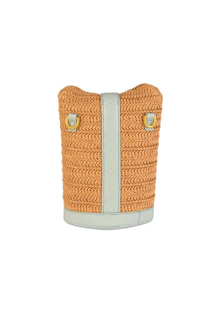 Carisma Coast Raffia Pastel Blue Bag