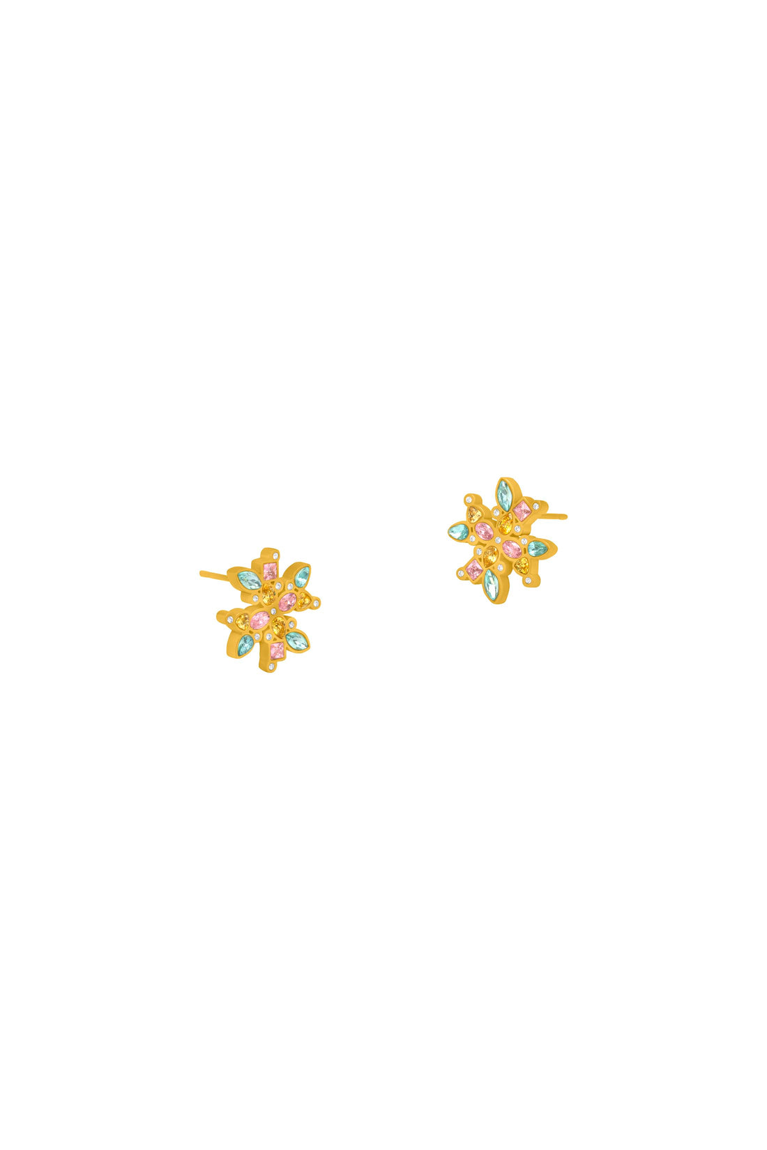 Maltese Cross Regalia Petite Stud Earring Set