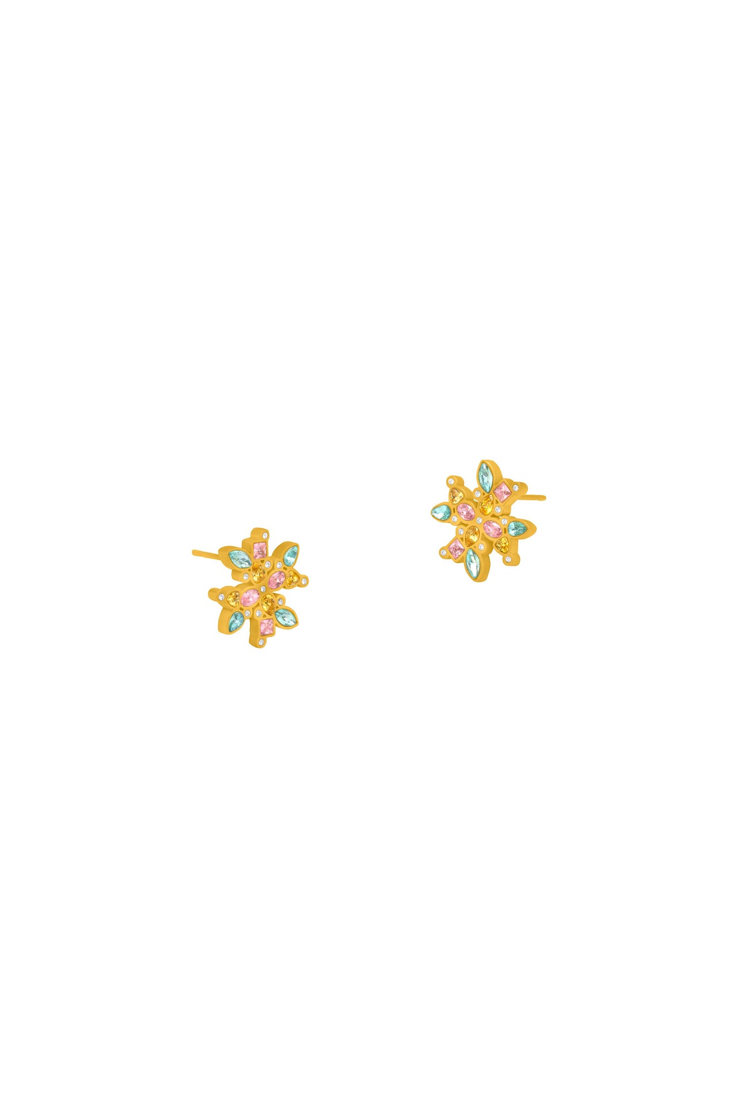 Maltese Cross Regalia Petite Stud Earring Set