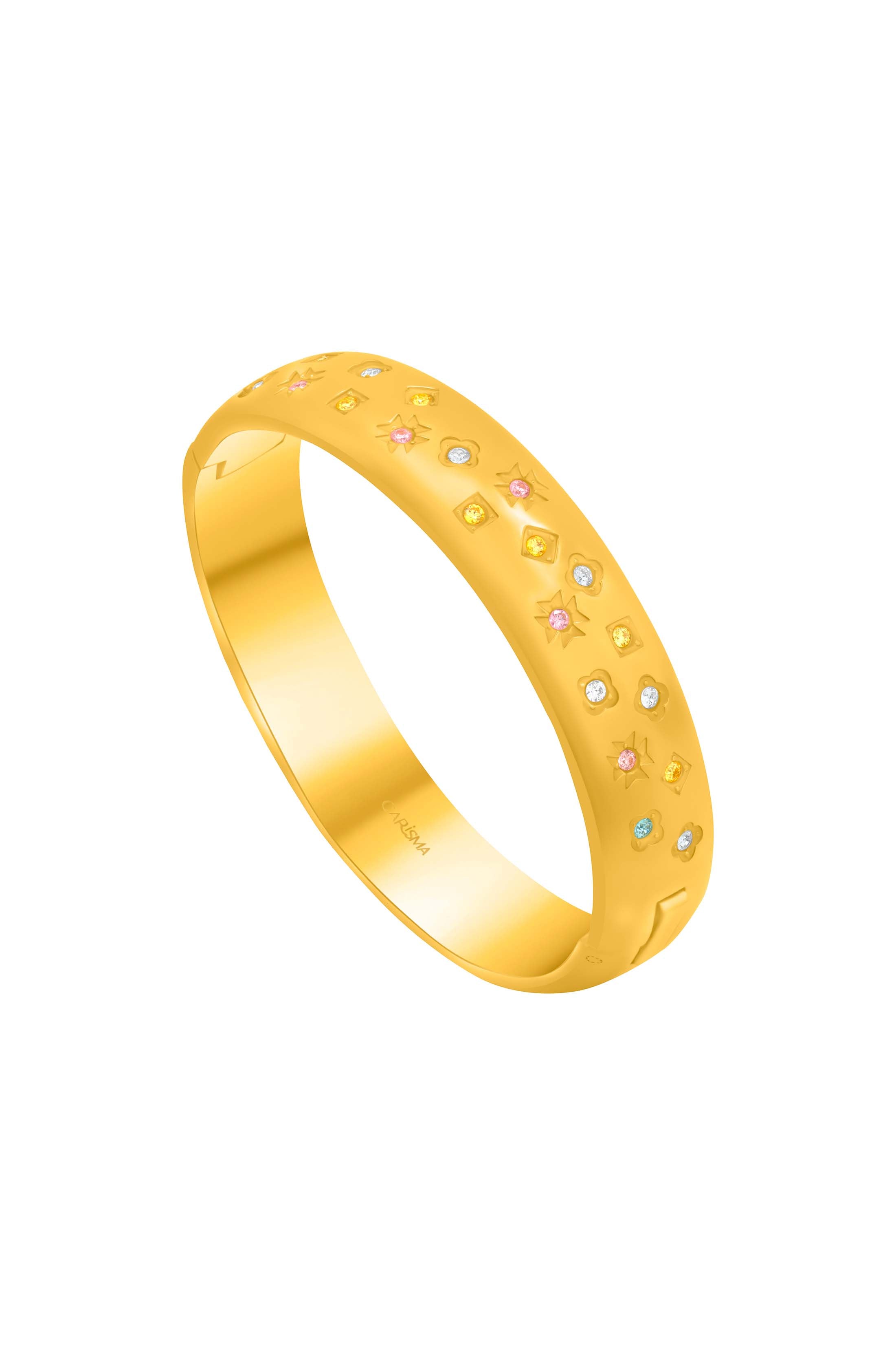 Maltese Cross Crown Bangle