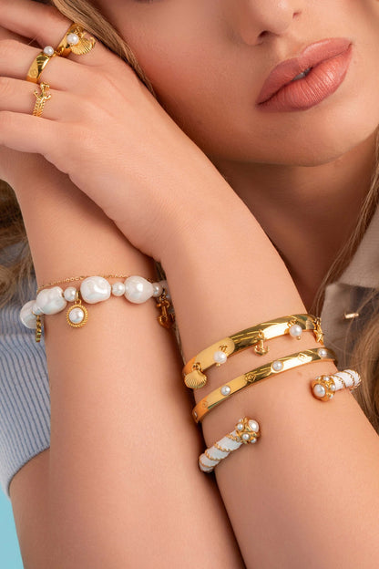 Ocean’s Charms Bangle