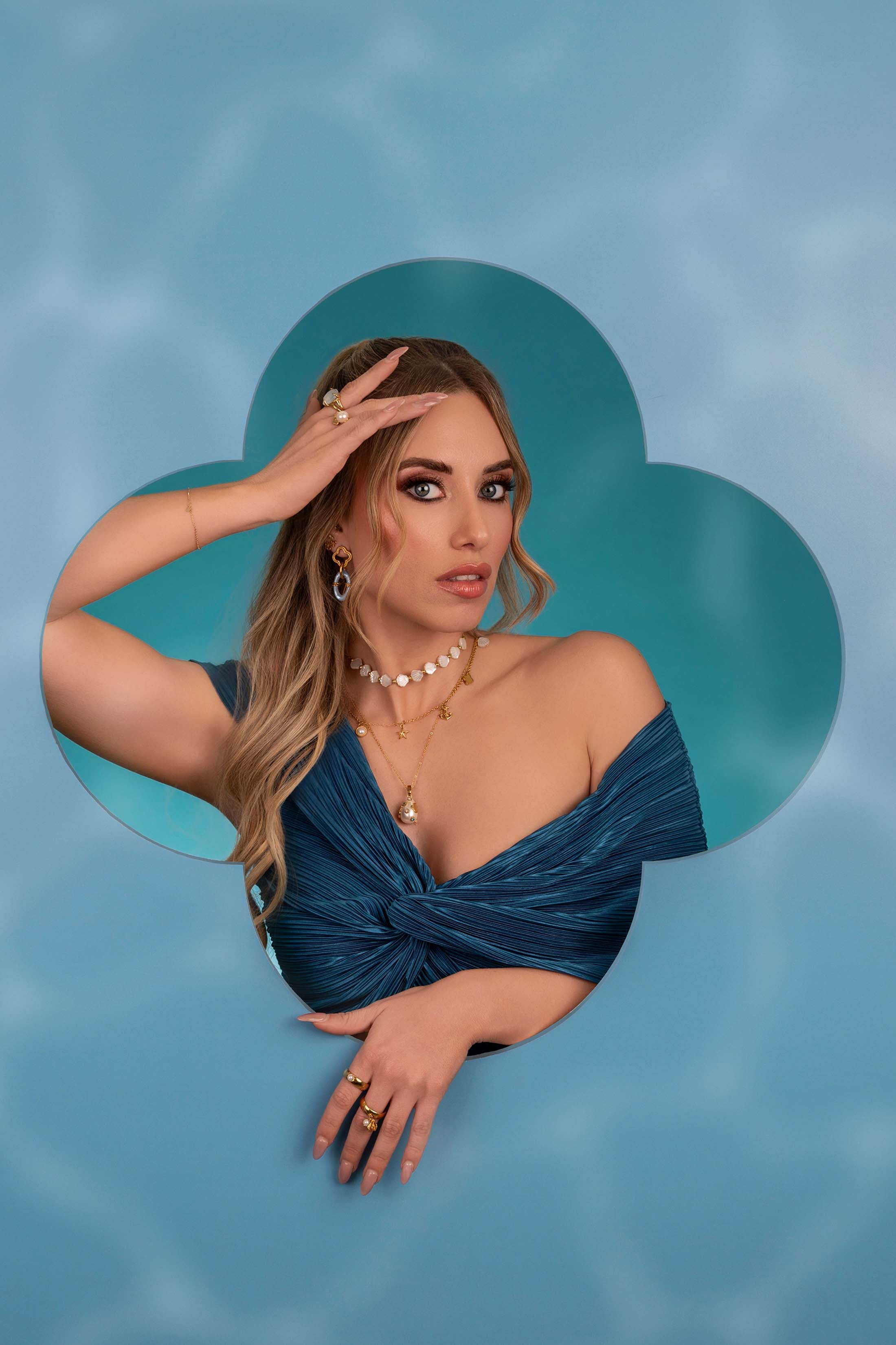 Tropez Glow Statement Earring Set