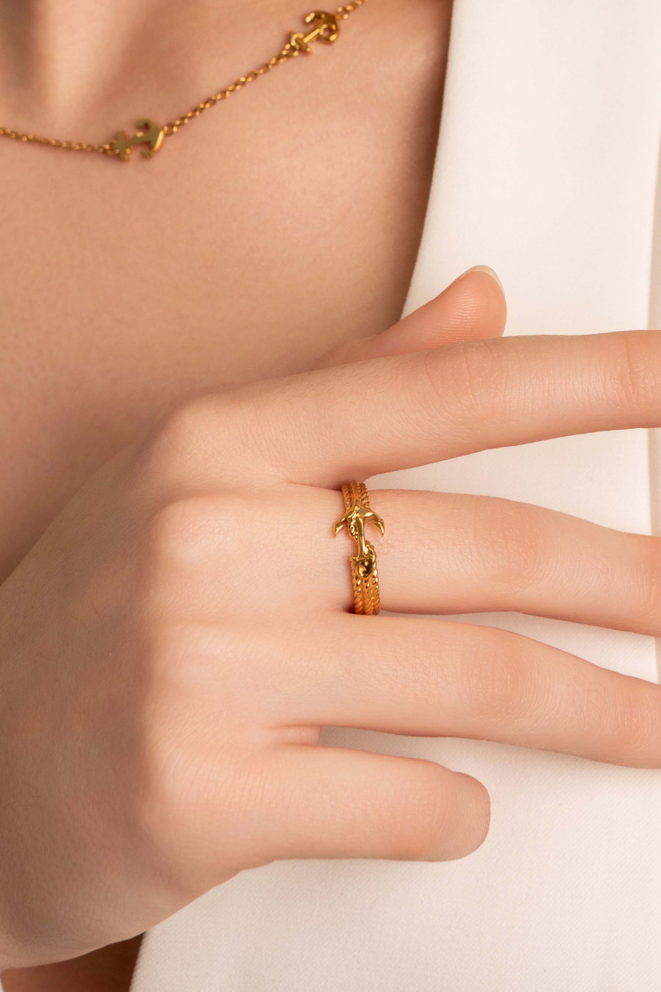Azure Anchor Ring