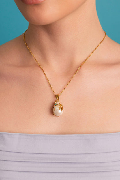 Ocean Treasure Necklace &amp; Statement Earrings Gift Set