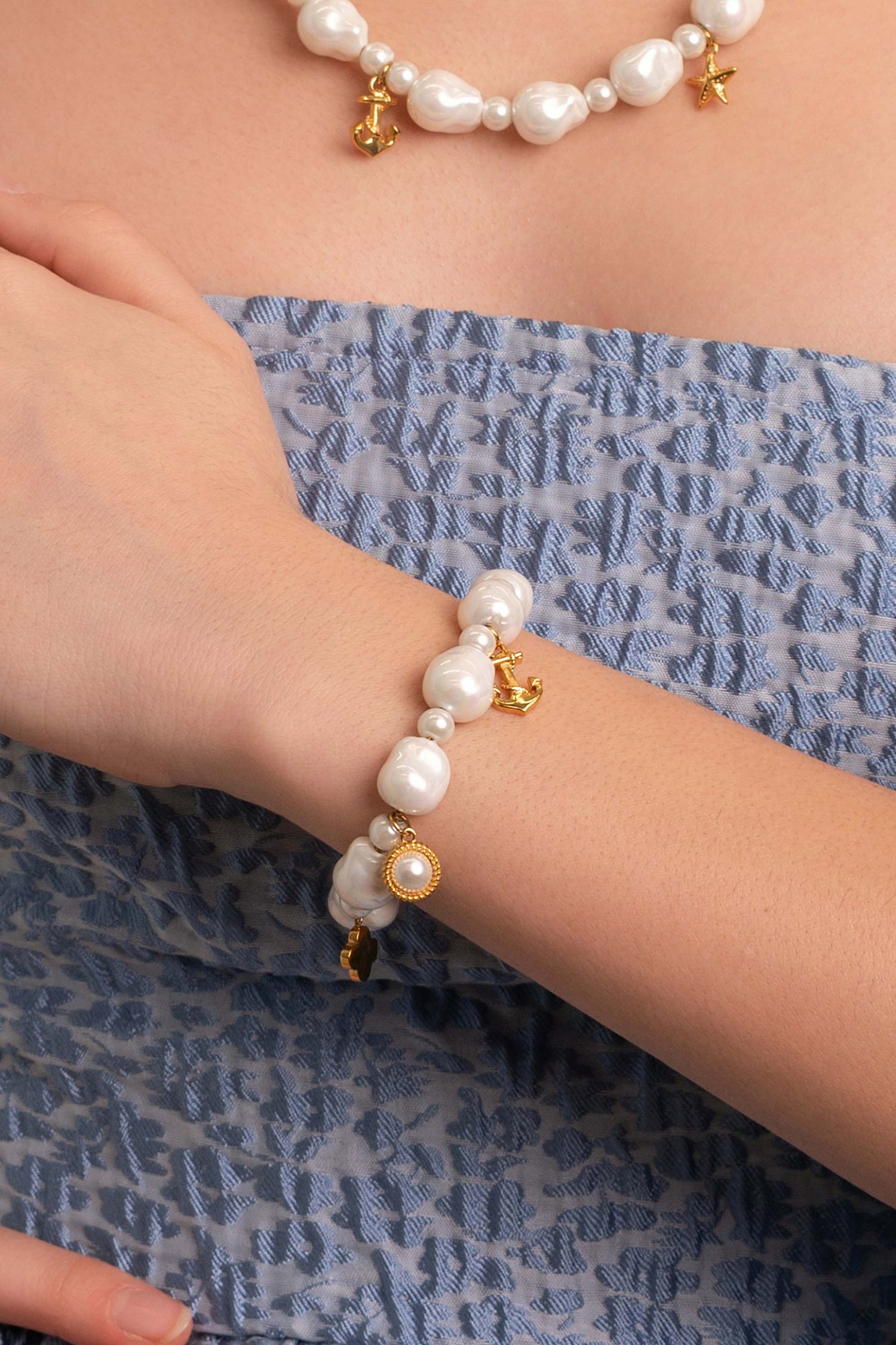 Pearl Odyssey Necklace &amp; Bracelet Gift Set