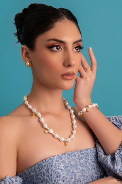 Pearl Odyssey Necklace &amp; Bracelet Gift Set