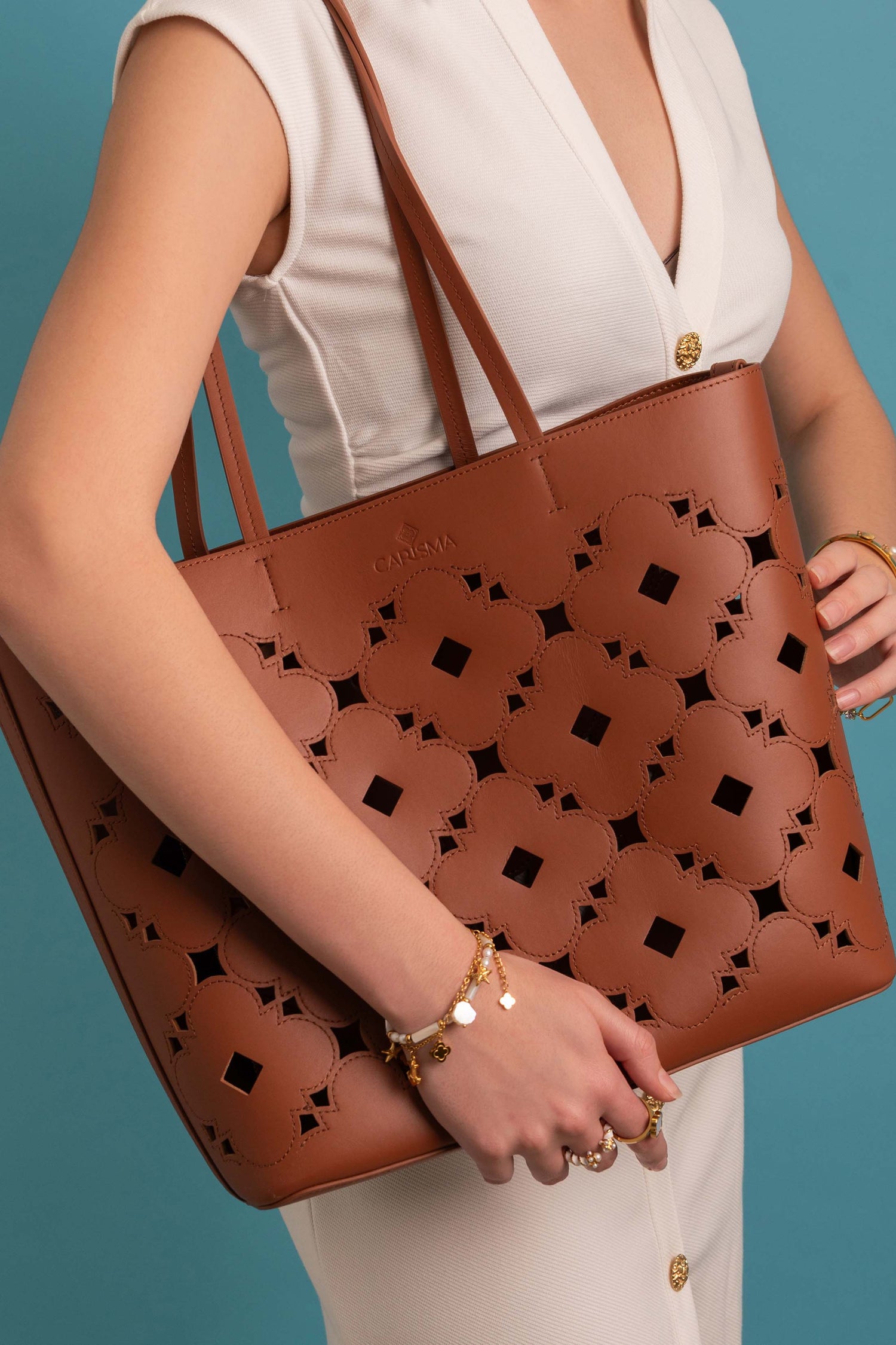 Tropez Tides Tote Bag