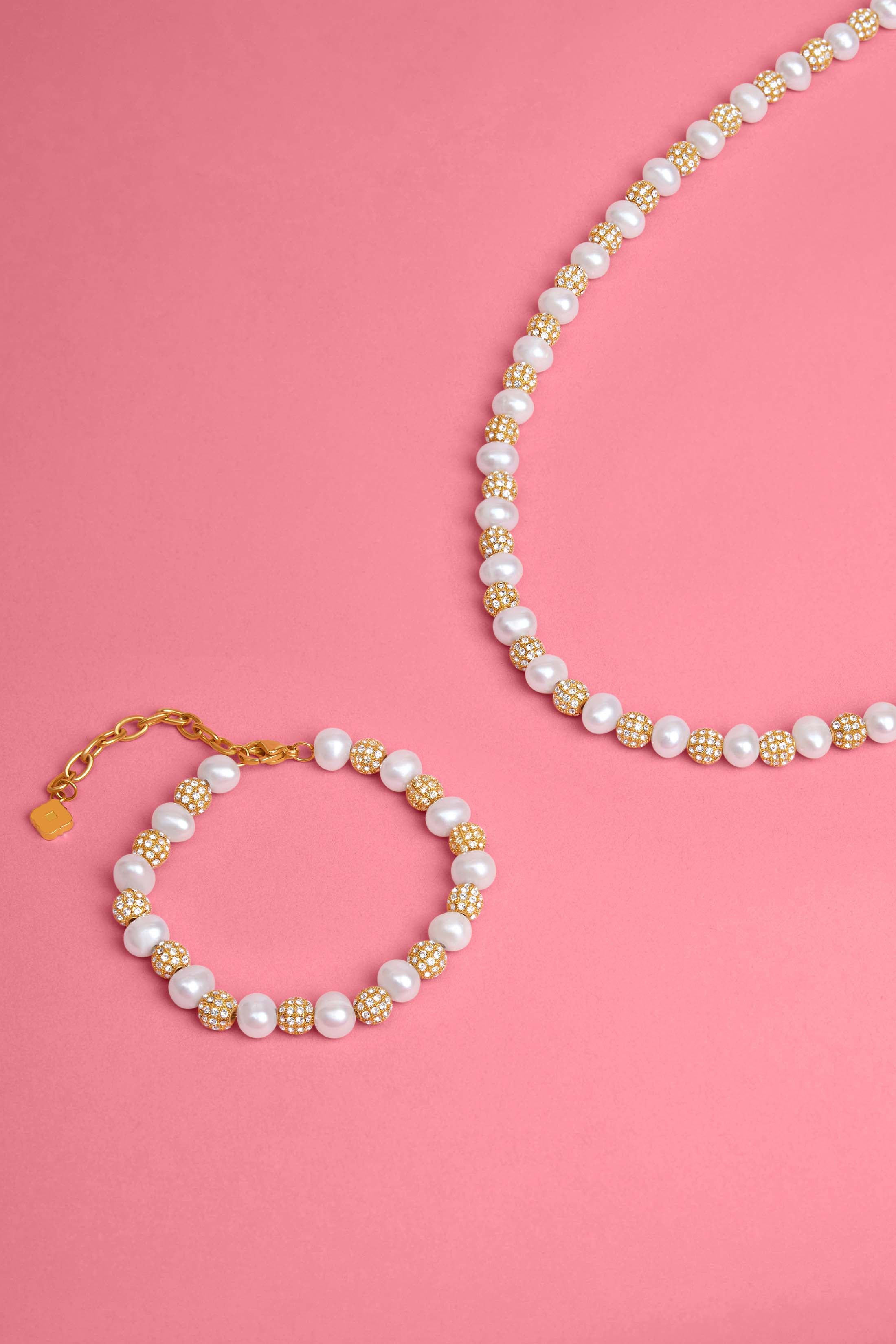 Pearl Radiance Necklace &amp; Bracelet Gift Set