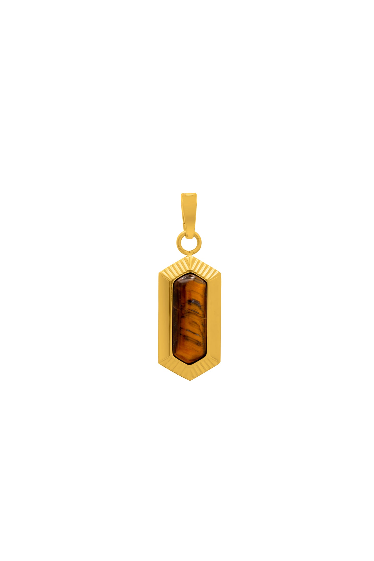 Tiger Eye Stone Pendant
