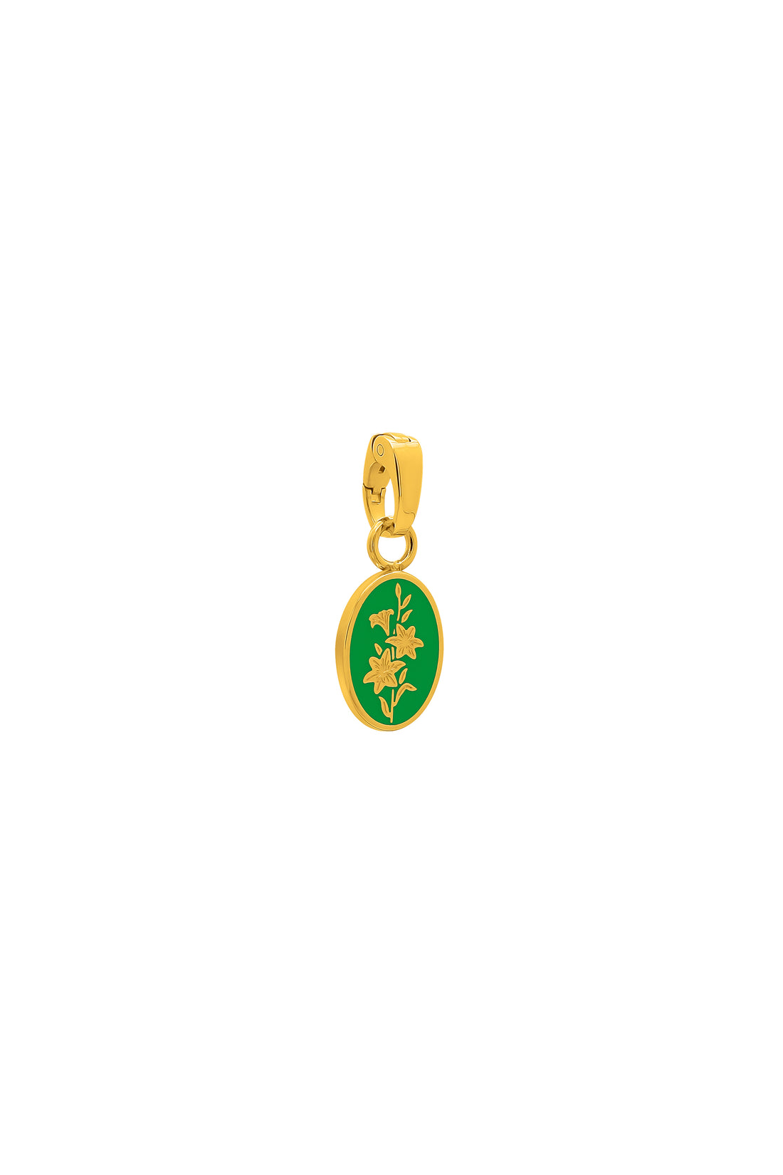 San Ġużepp Green Pendant