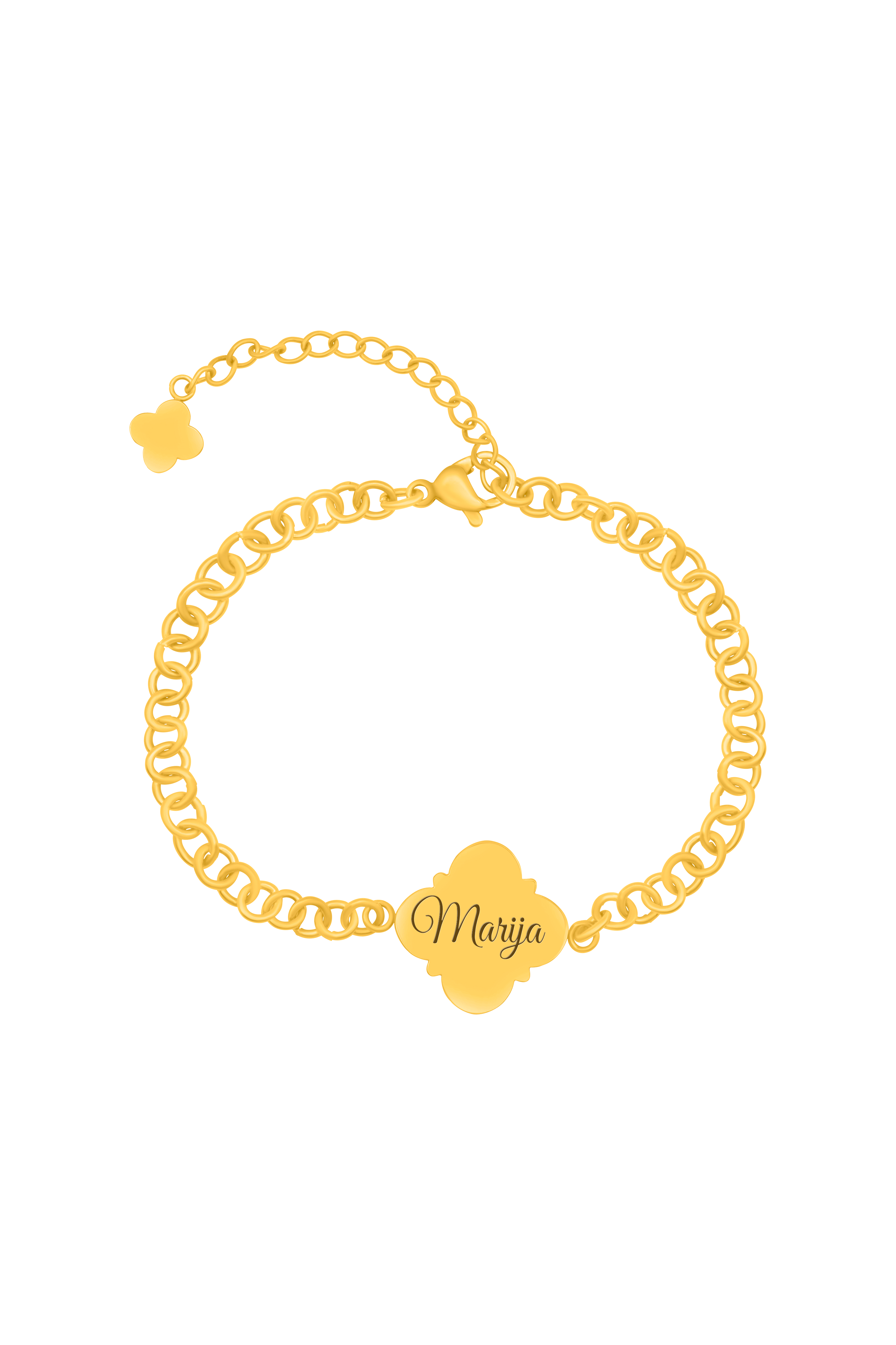 Carisma Engravable Link Bracelet