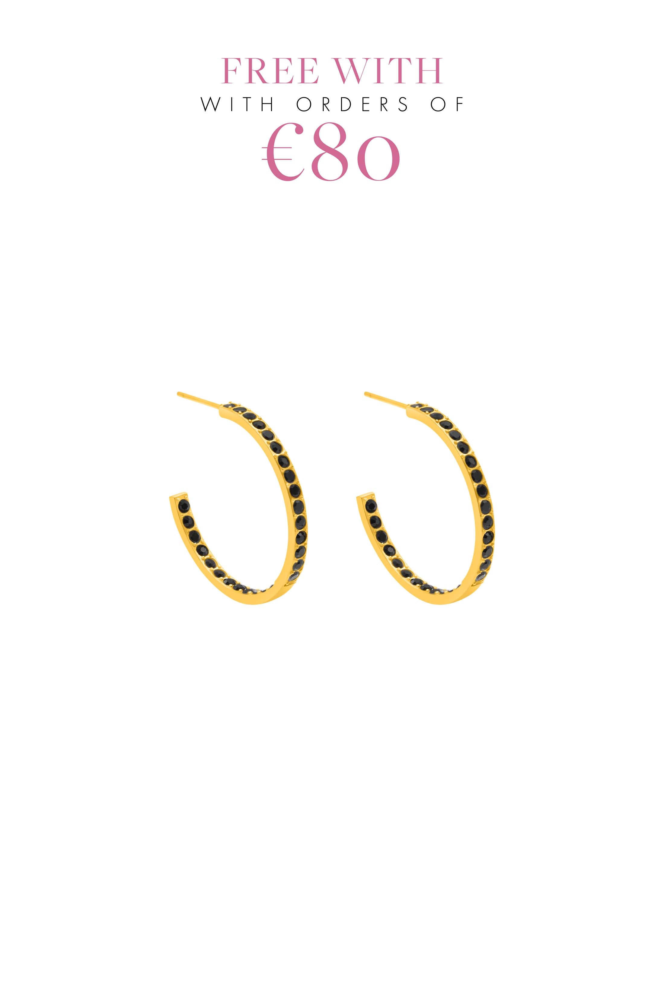 Tnabbret Hoop Earring Set