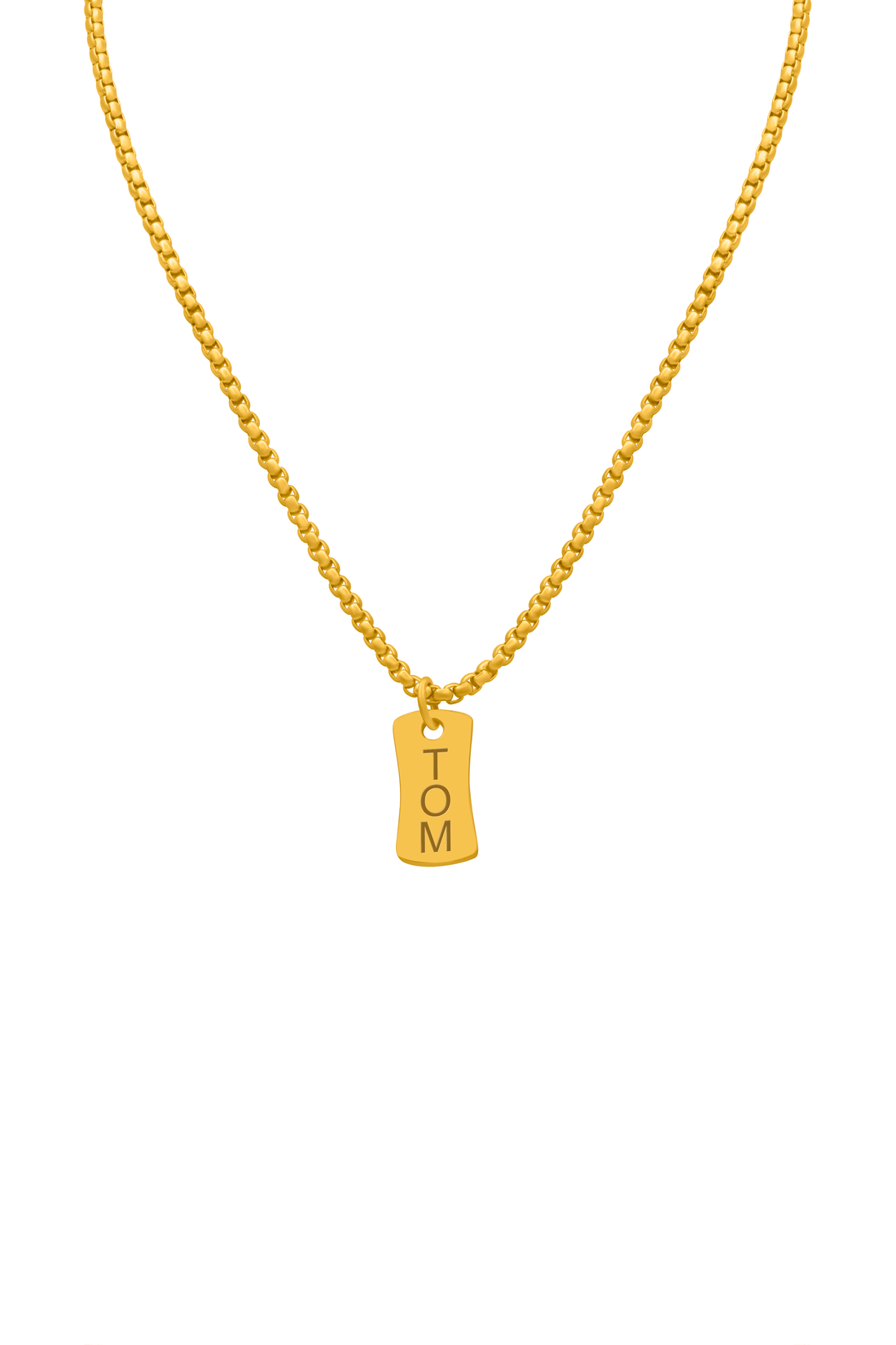 Little Hero Tag Necklace