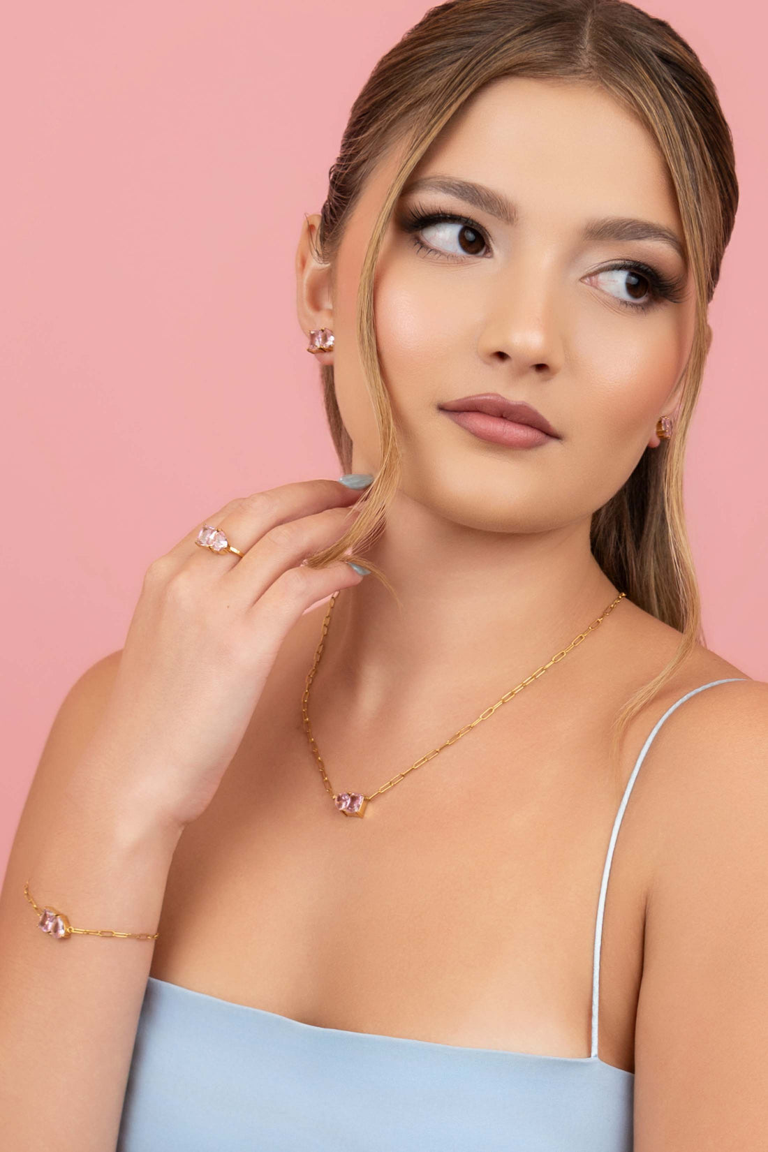 Blush Harmony Duo Bracelet