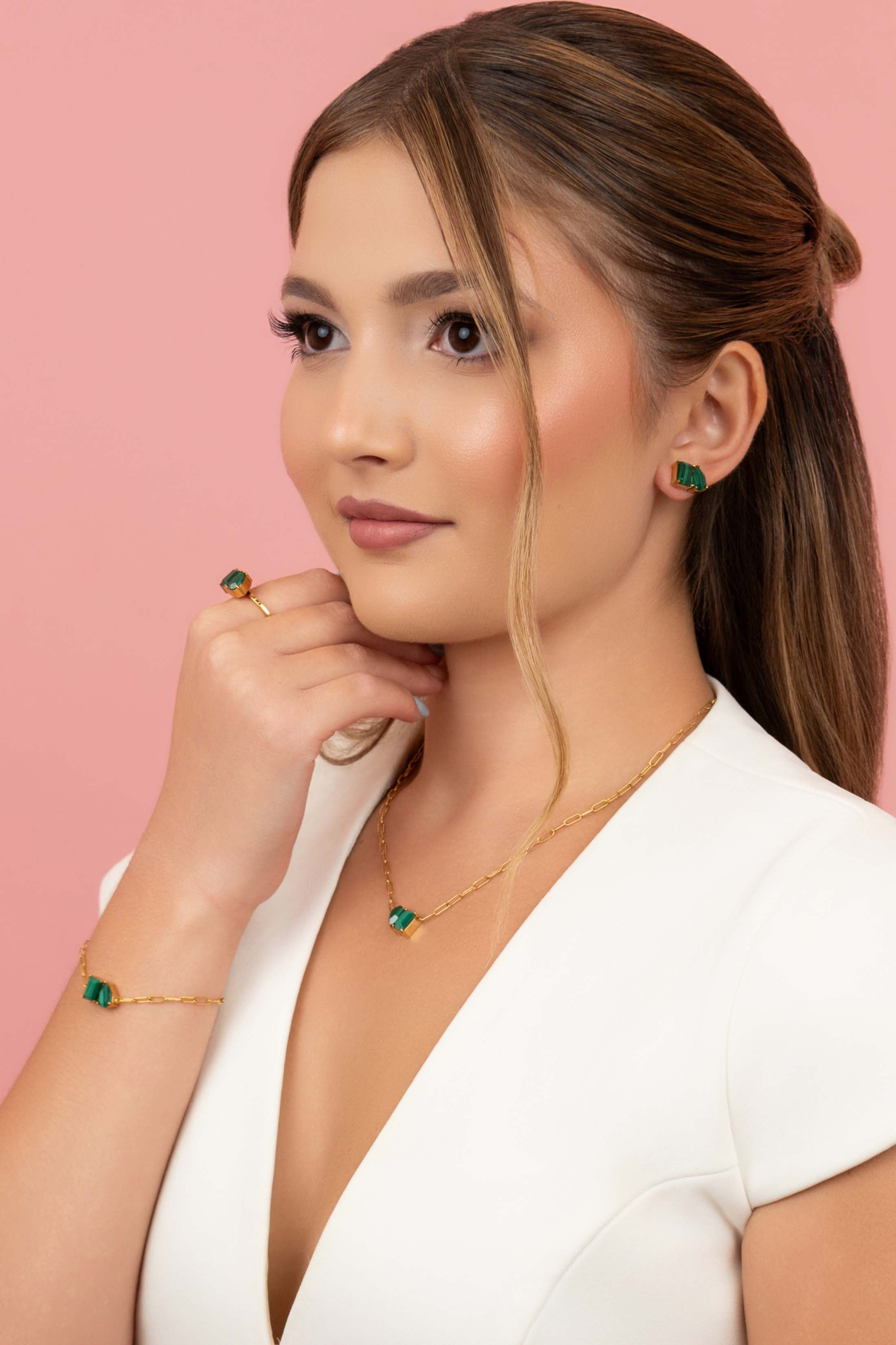 Malachite Harmony Duo Bracelet