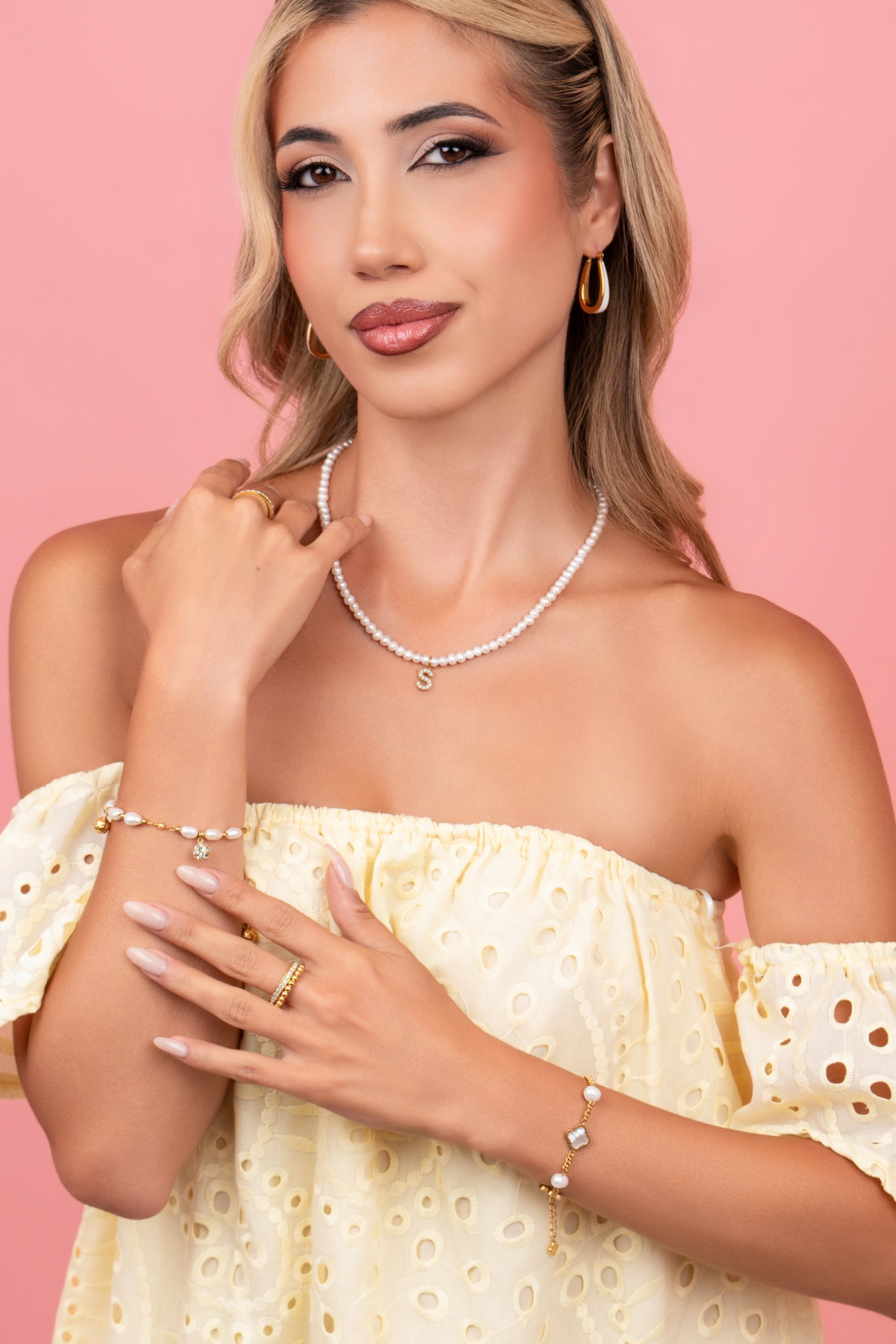 Pearl Camille Bracelet