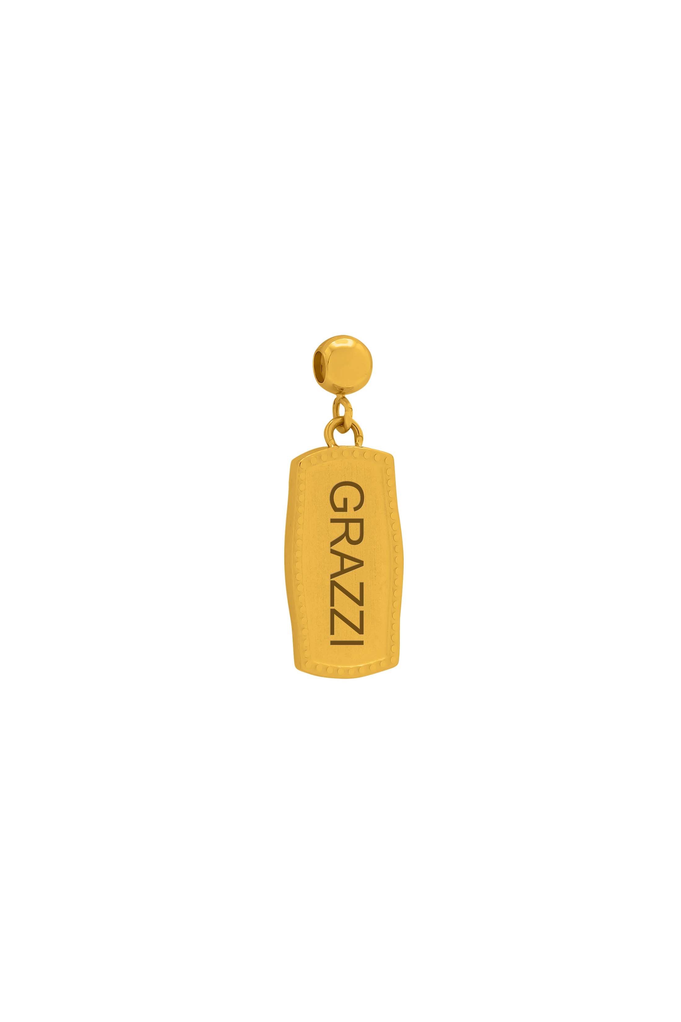 "Rikordji Mnaqqxa" Engravable Toggle Charm Pendant