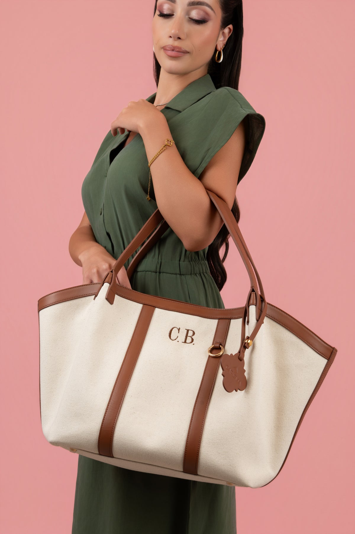 Éloise Canvas Tote Bag