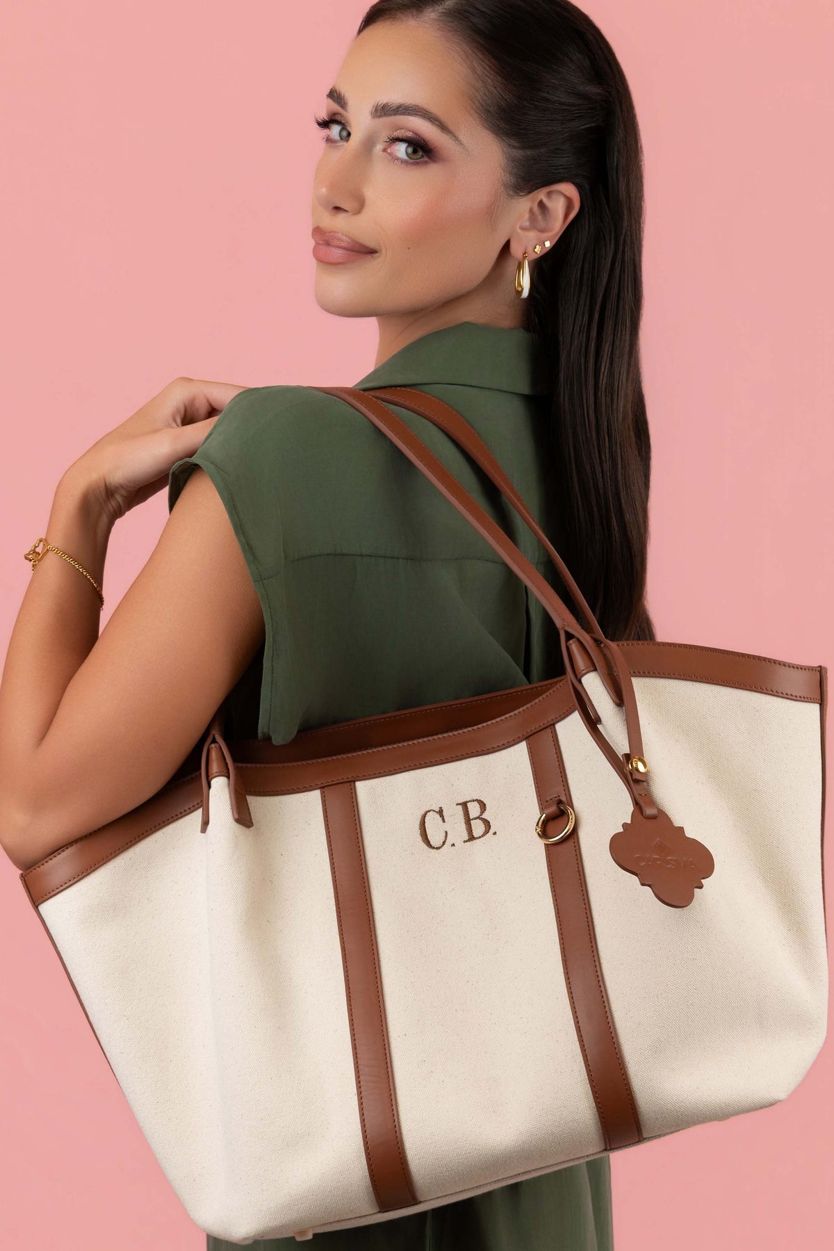 Éloise Canvas Tote Bag