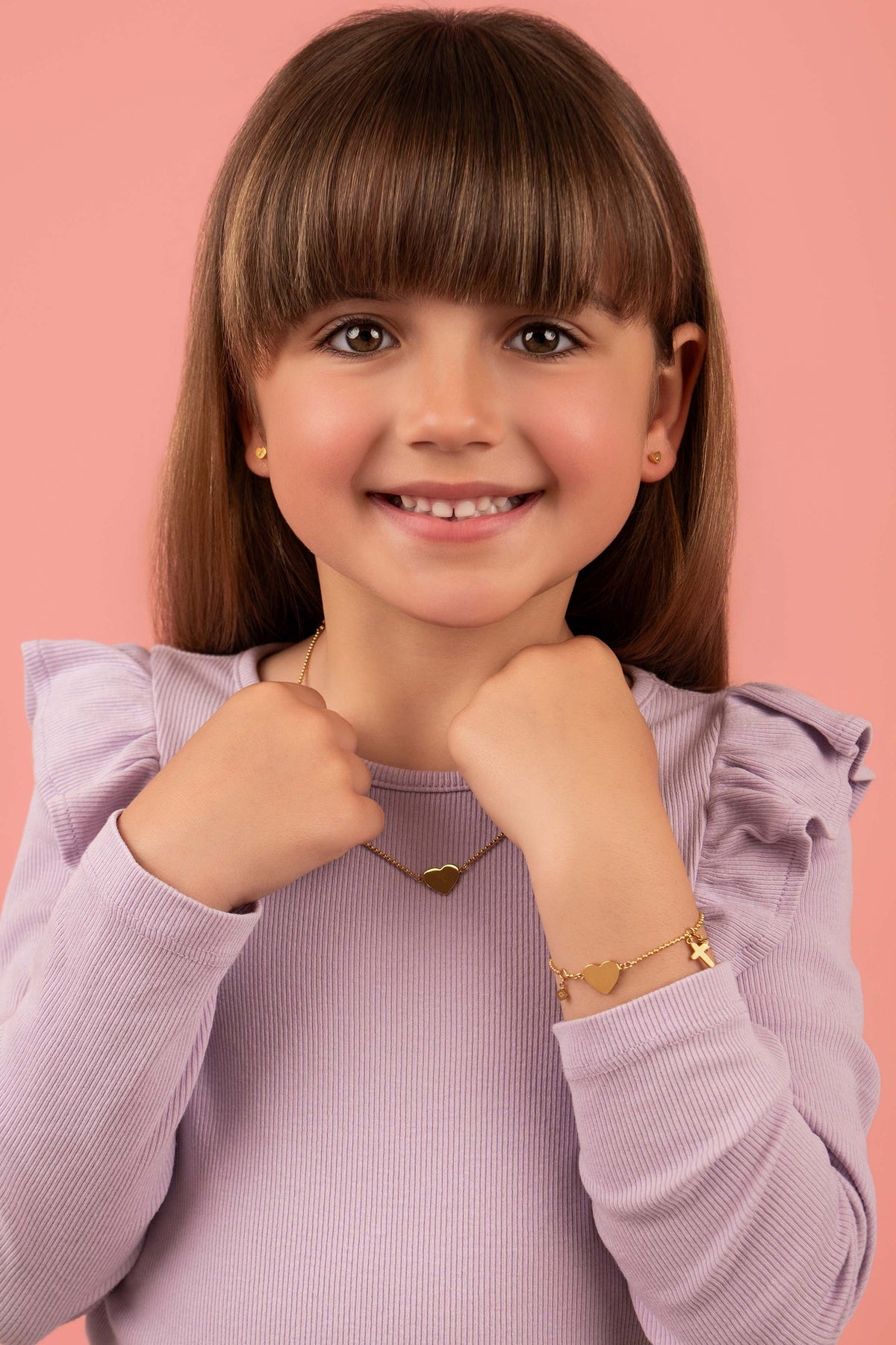 Love &amp; Light Engravable Necklace &amp; Bracelet Gift Set