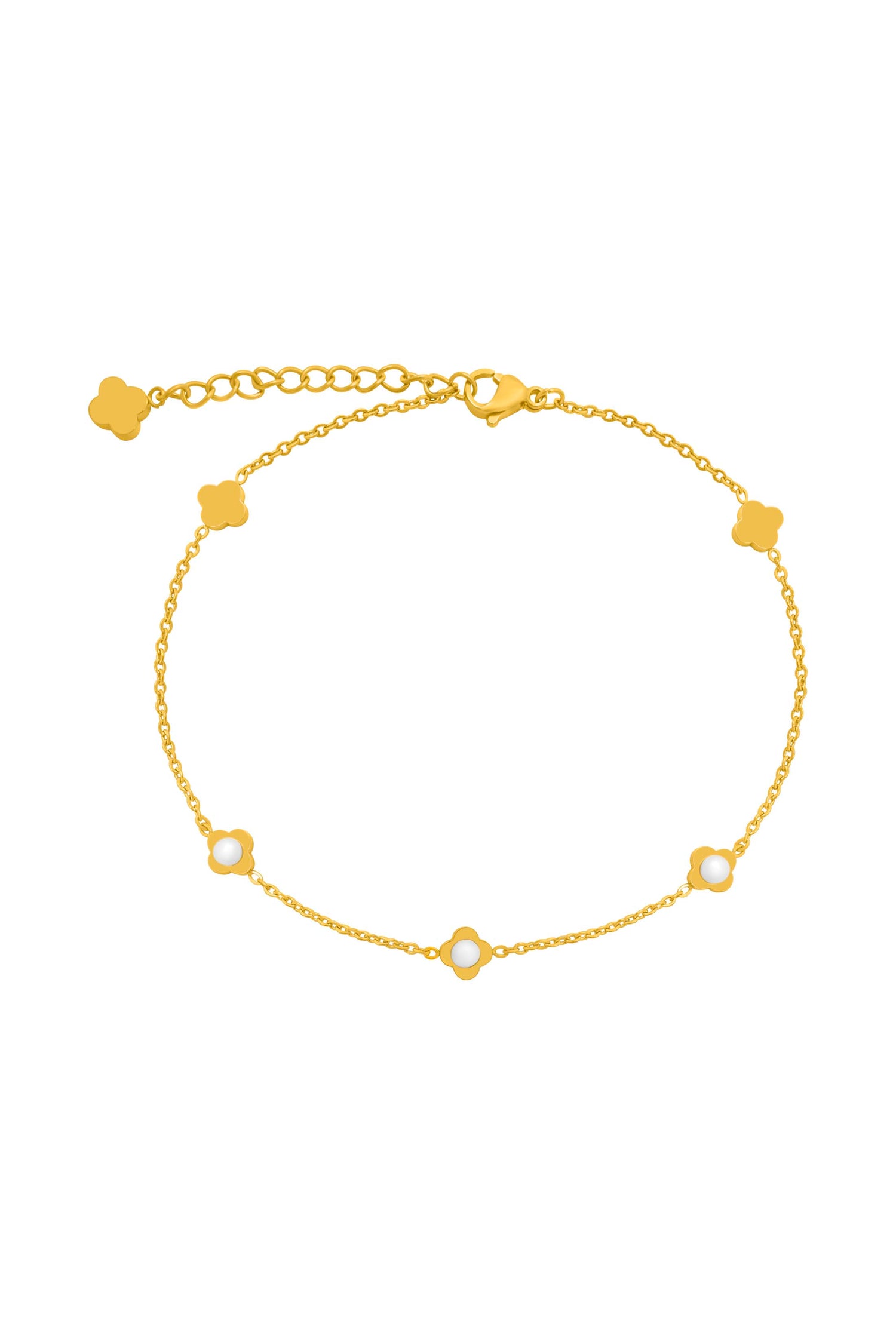 Carisma Logo Perla Anklet