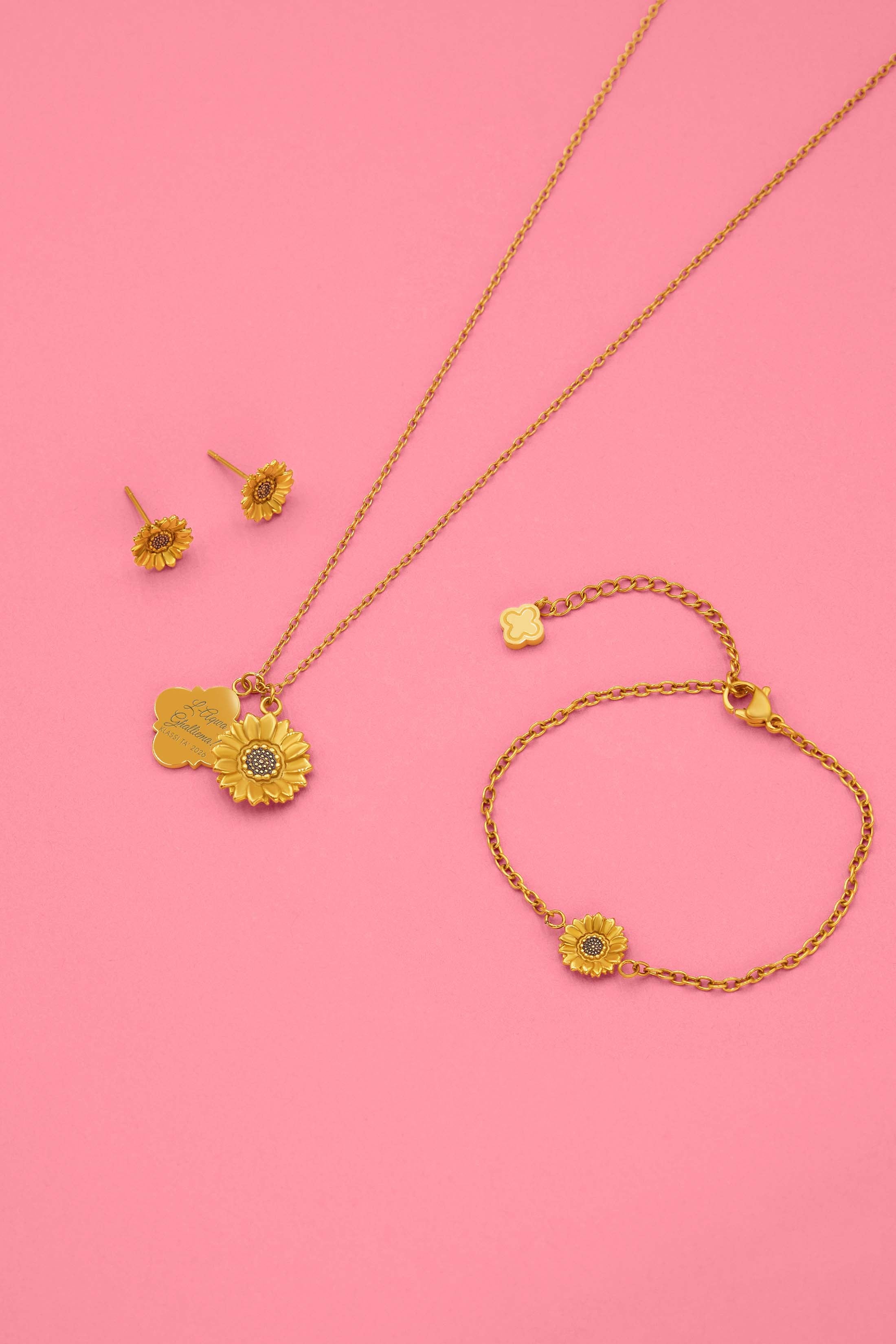 Little Seeds, Big Dreams Studs, Necklace &amp; Bracelet Gift Set