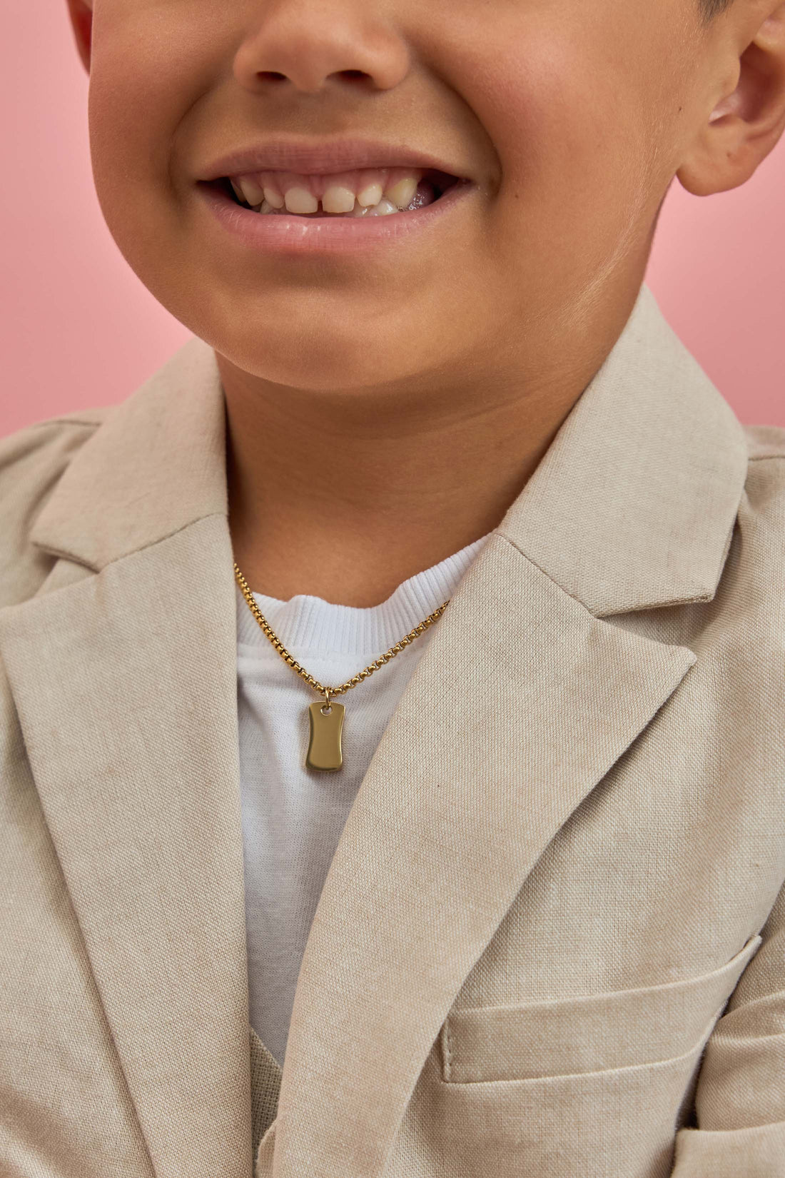Little Hero Tag Necklace