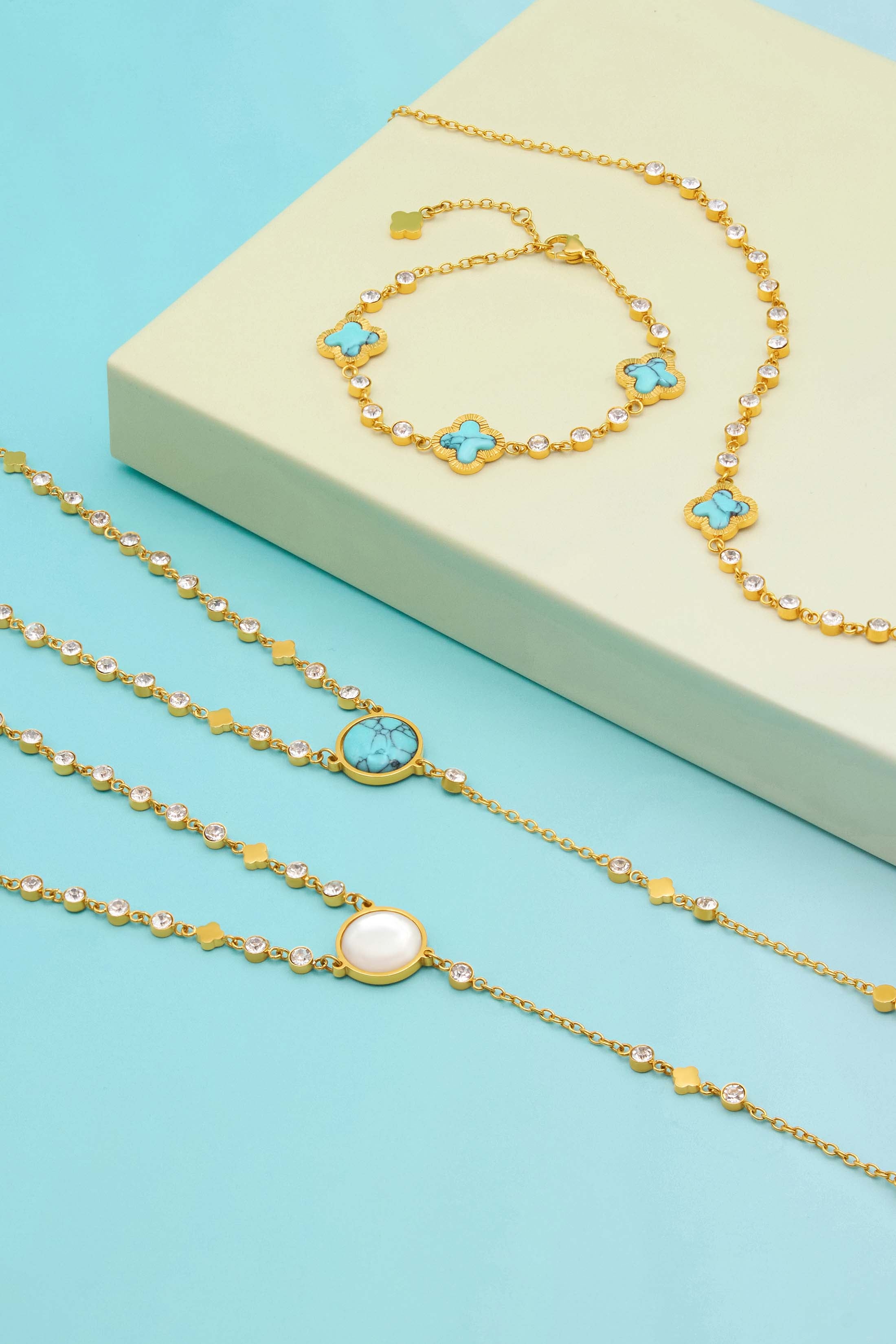 Turquoise Medina Lantern Necklace
