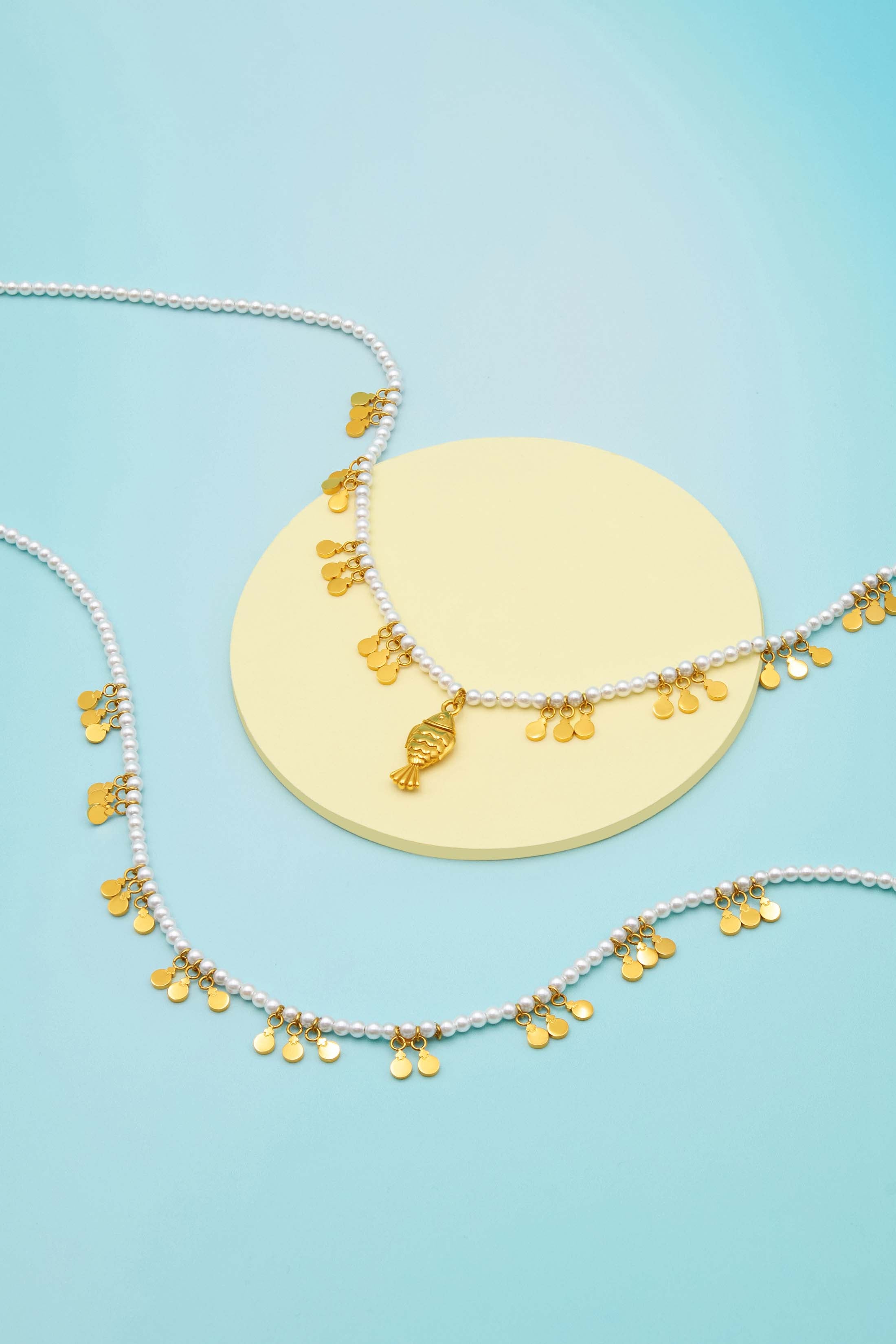 Desert Pearl Treasure Necklace