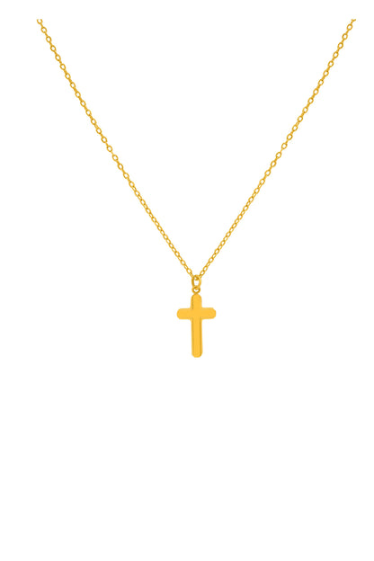 Cross Gold Necklace