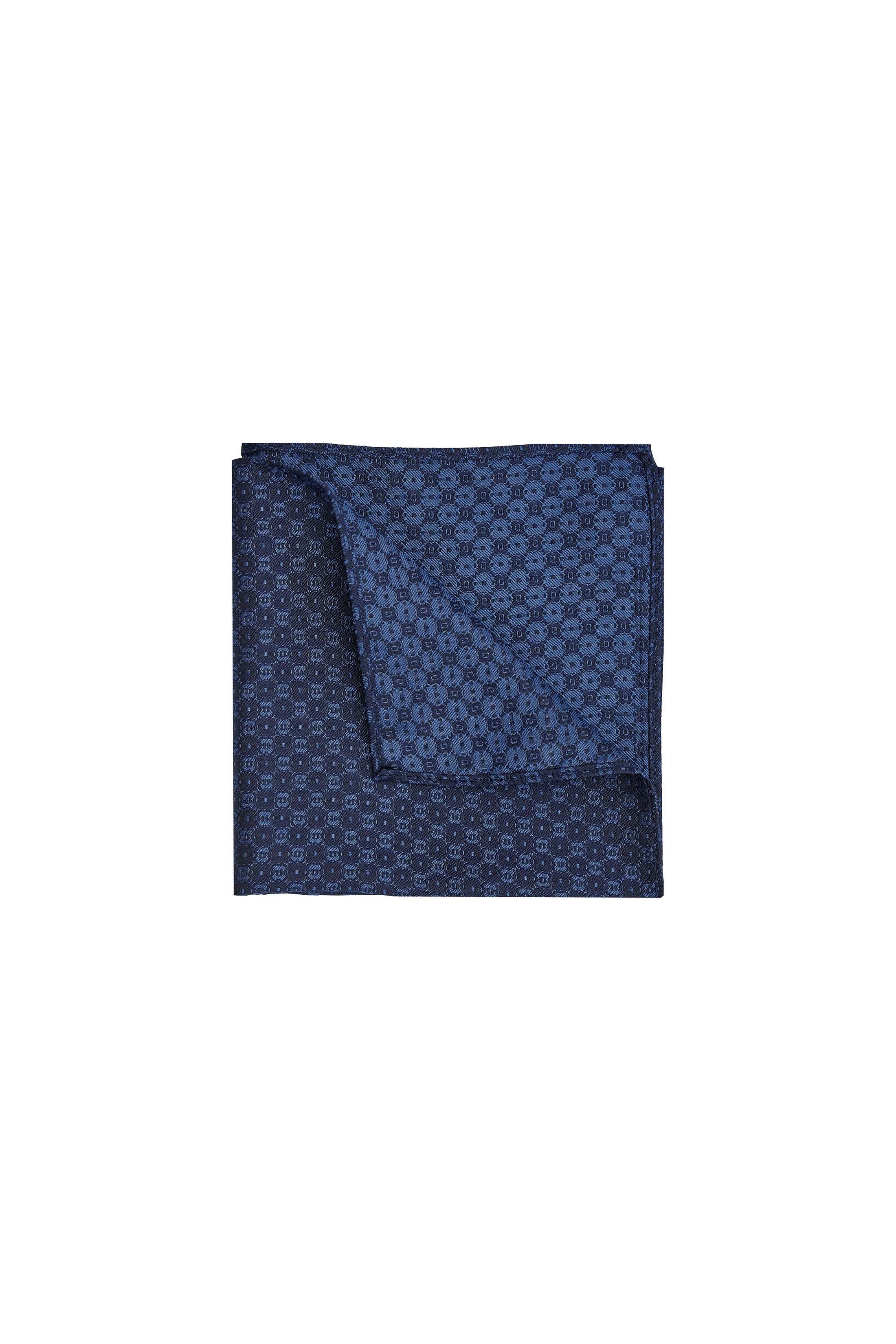 Carisma Blue Signature Tie &amp; Pocket Square