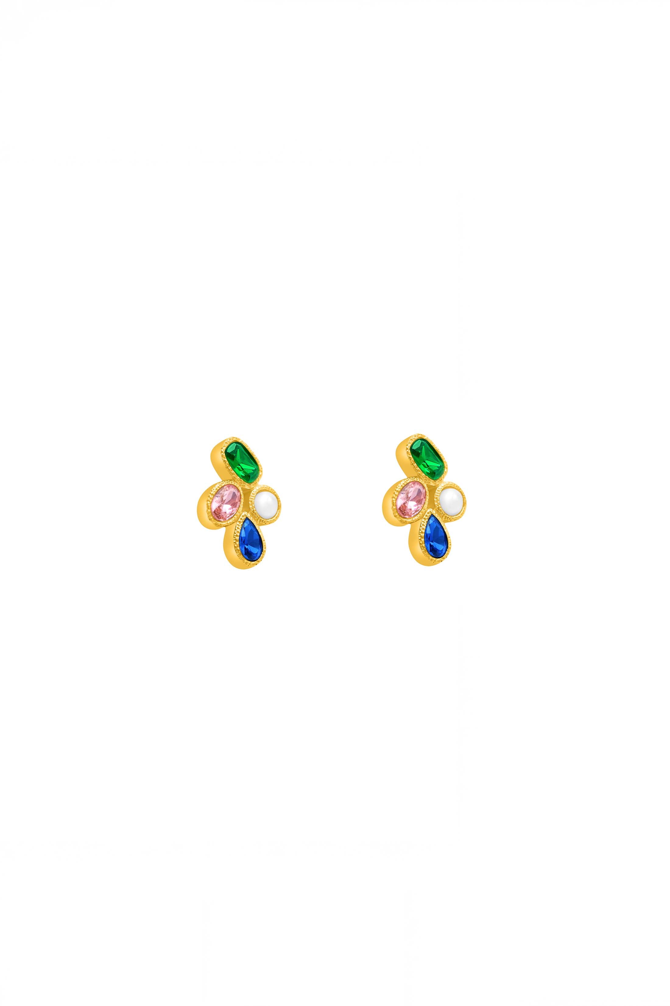 Fortress Stud Earring Set