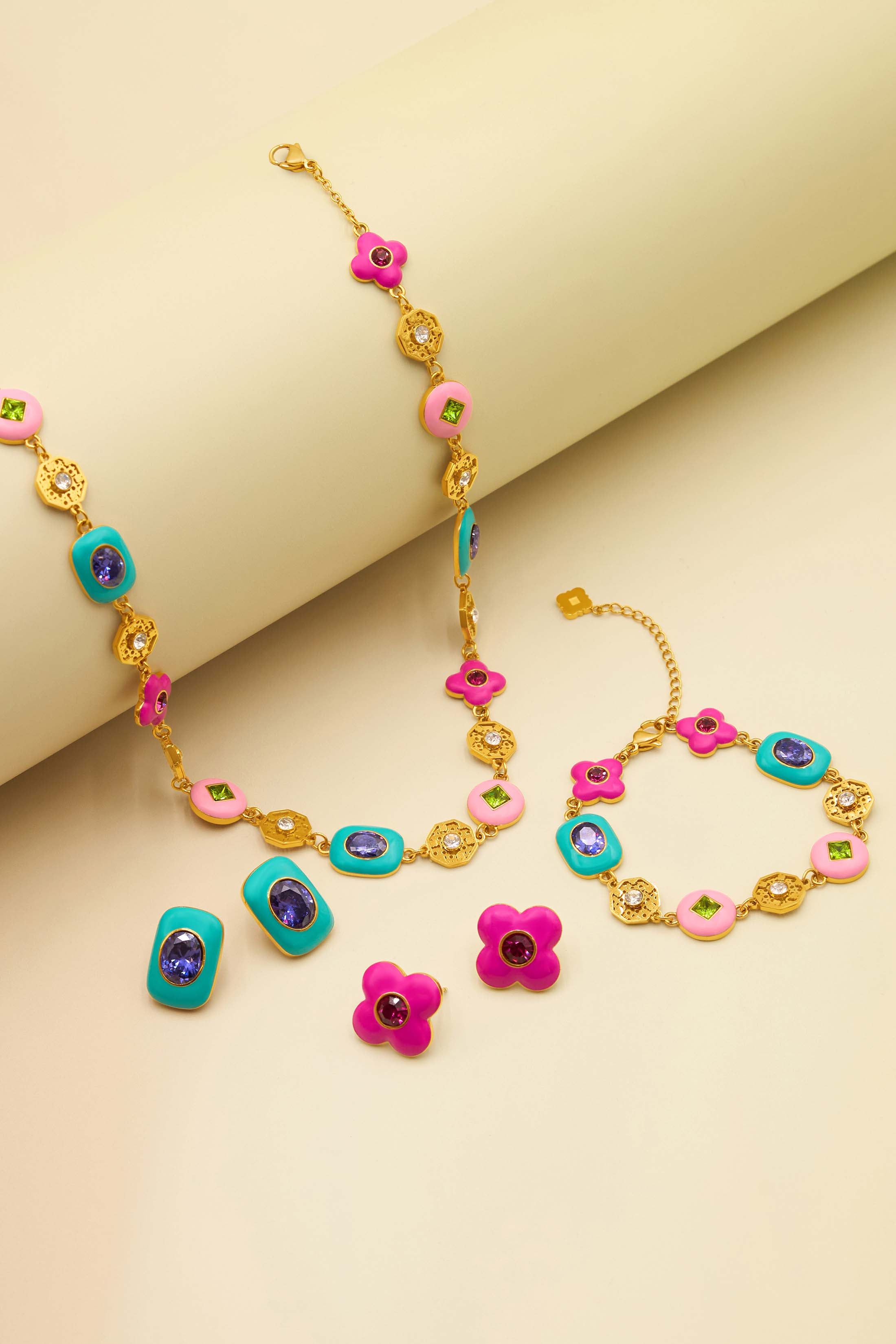 Souk Treasure Azure Stud Earring Set