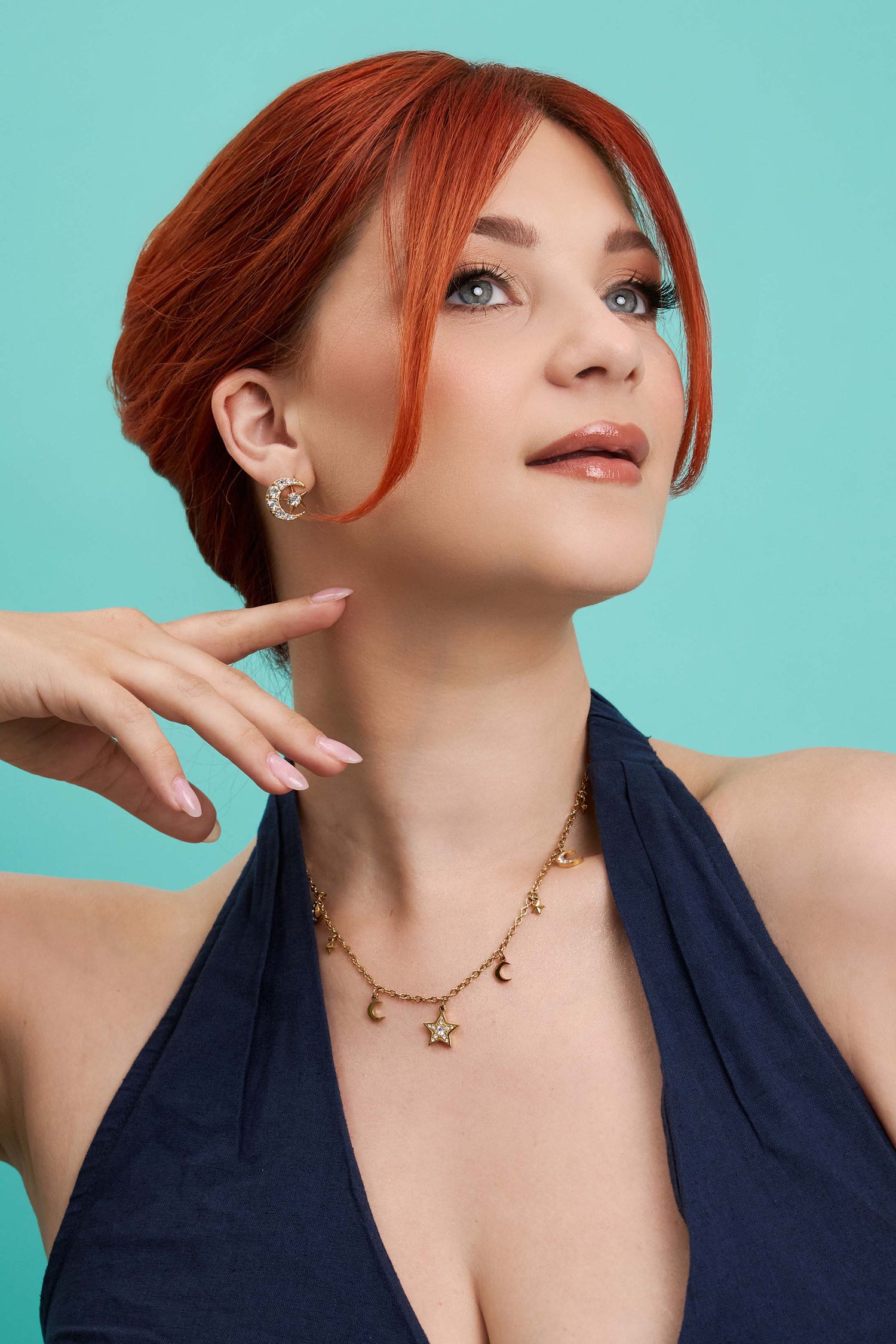 Sahara Moon Stud Earring Set