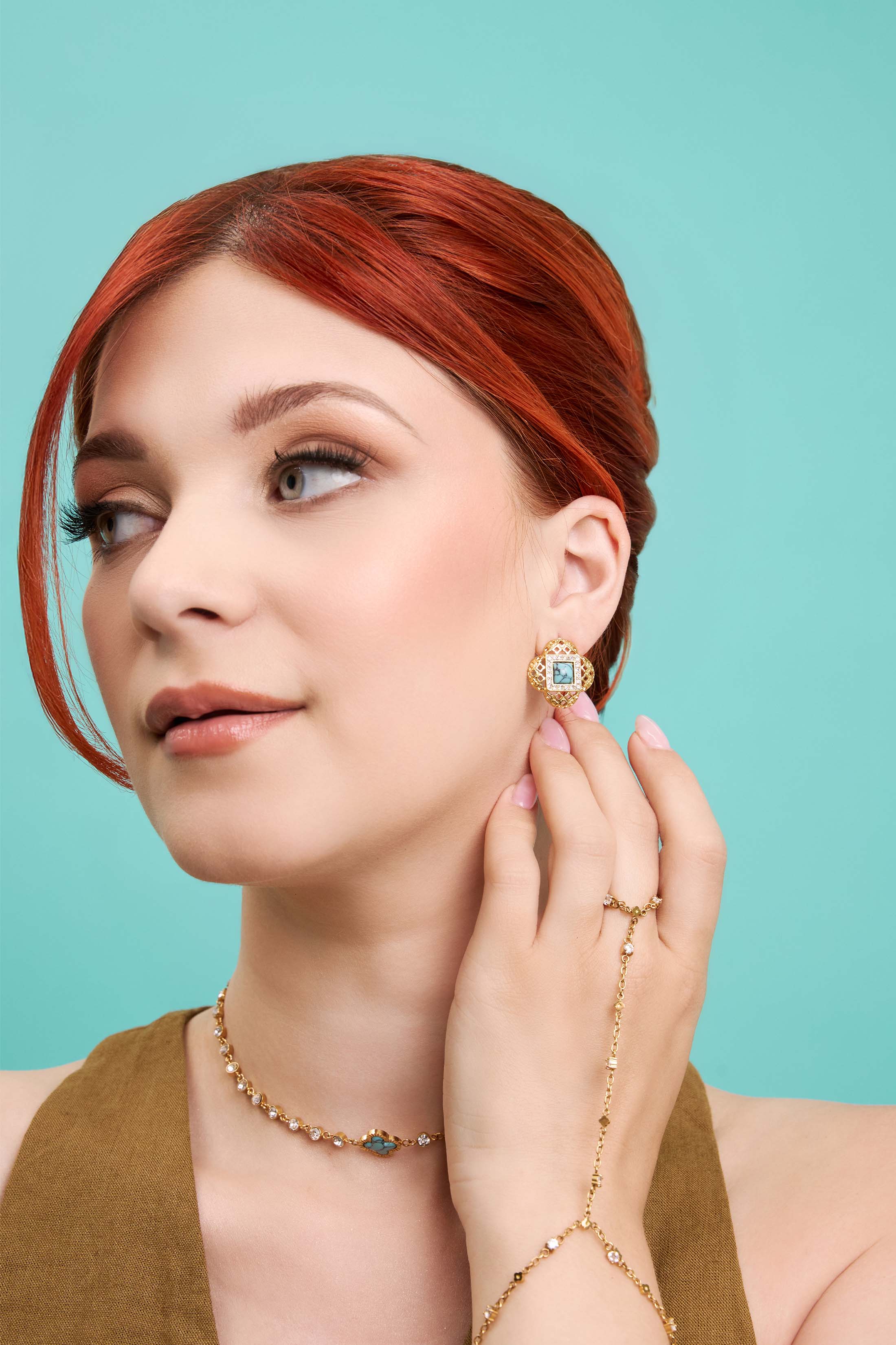 Medina Glow Stud Earring Set
