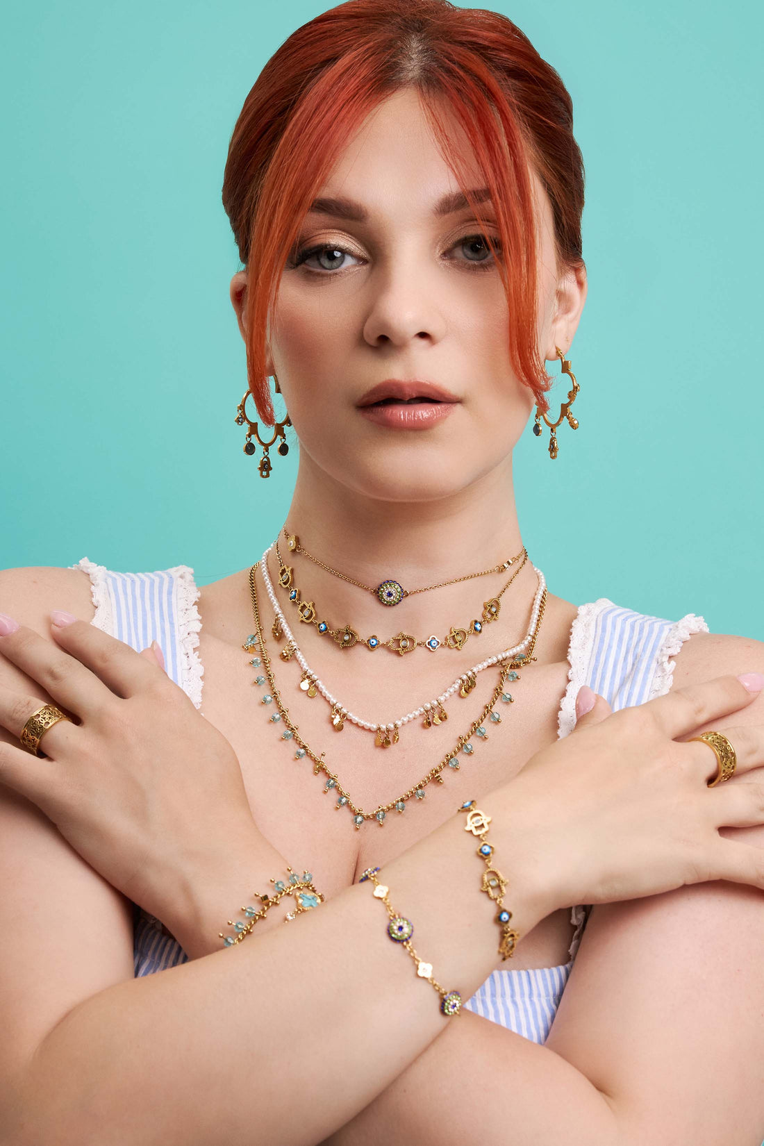Desert Pearl Treasure Necklace