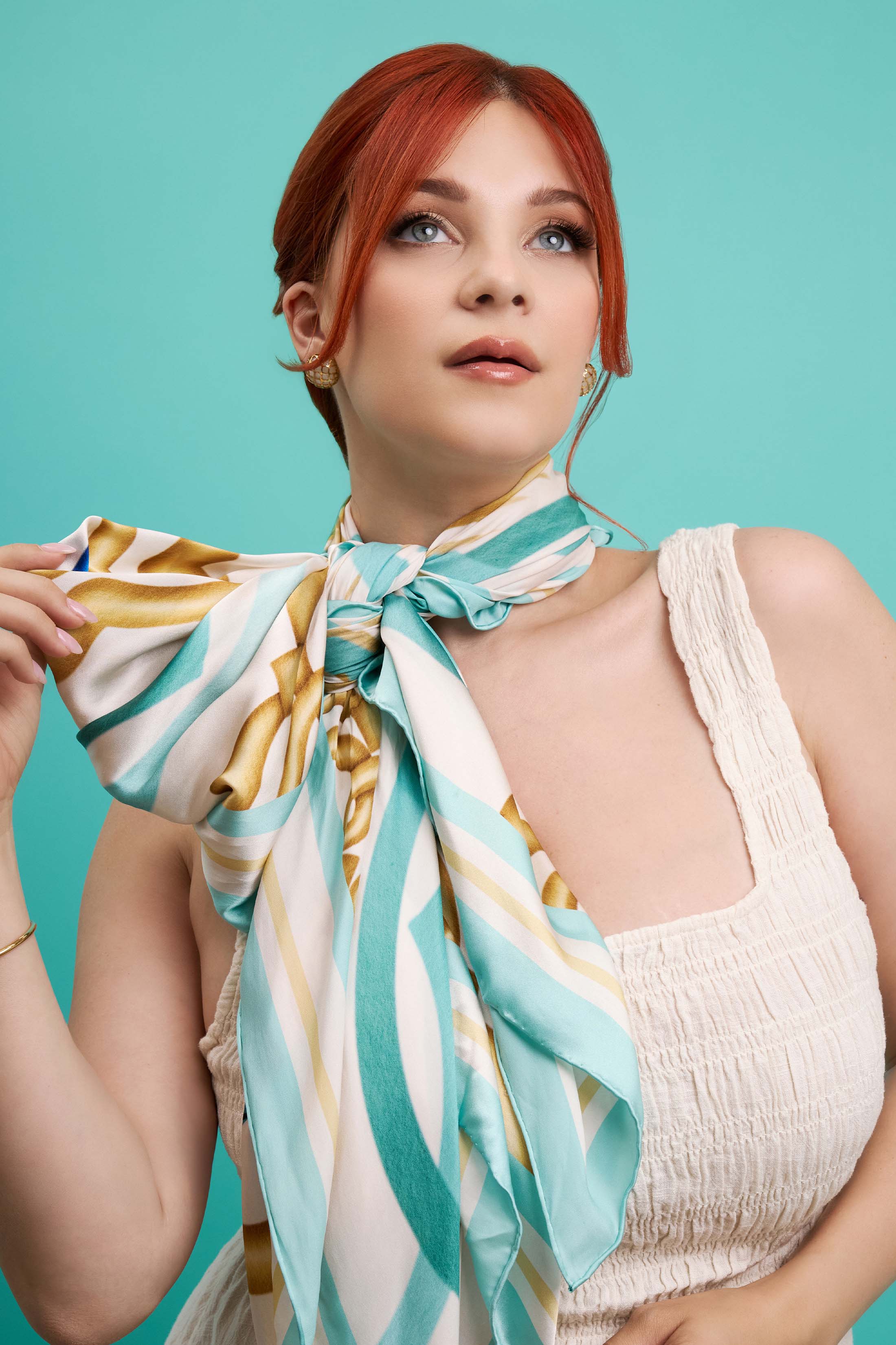 Desert Dynasty Silk Scarf