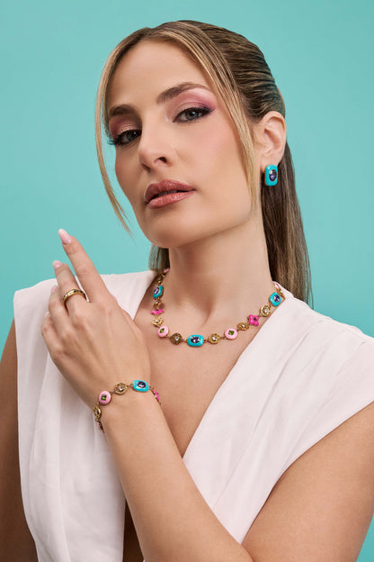 Souk Treasure Studs &amp; Bracelet Gift Set