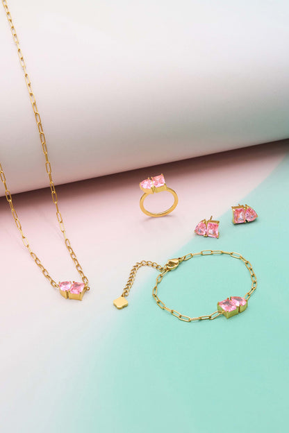 Blush Harmony Duo Bracelet