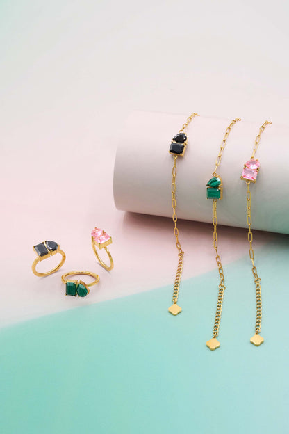 Malachite Harmony Duo Bracelet