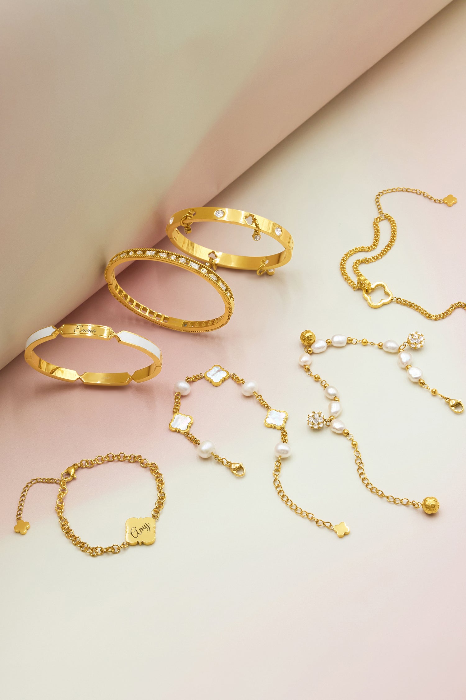 Carisma Engravable Link Bracelet