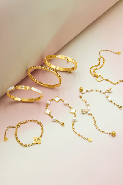 Carisma Engravable Link Bracelet
