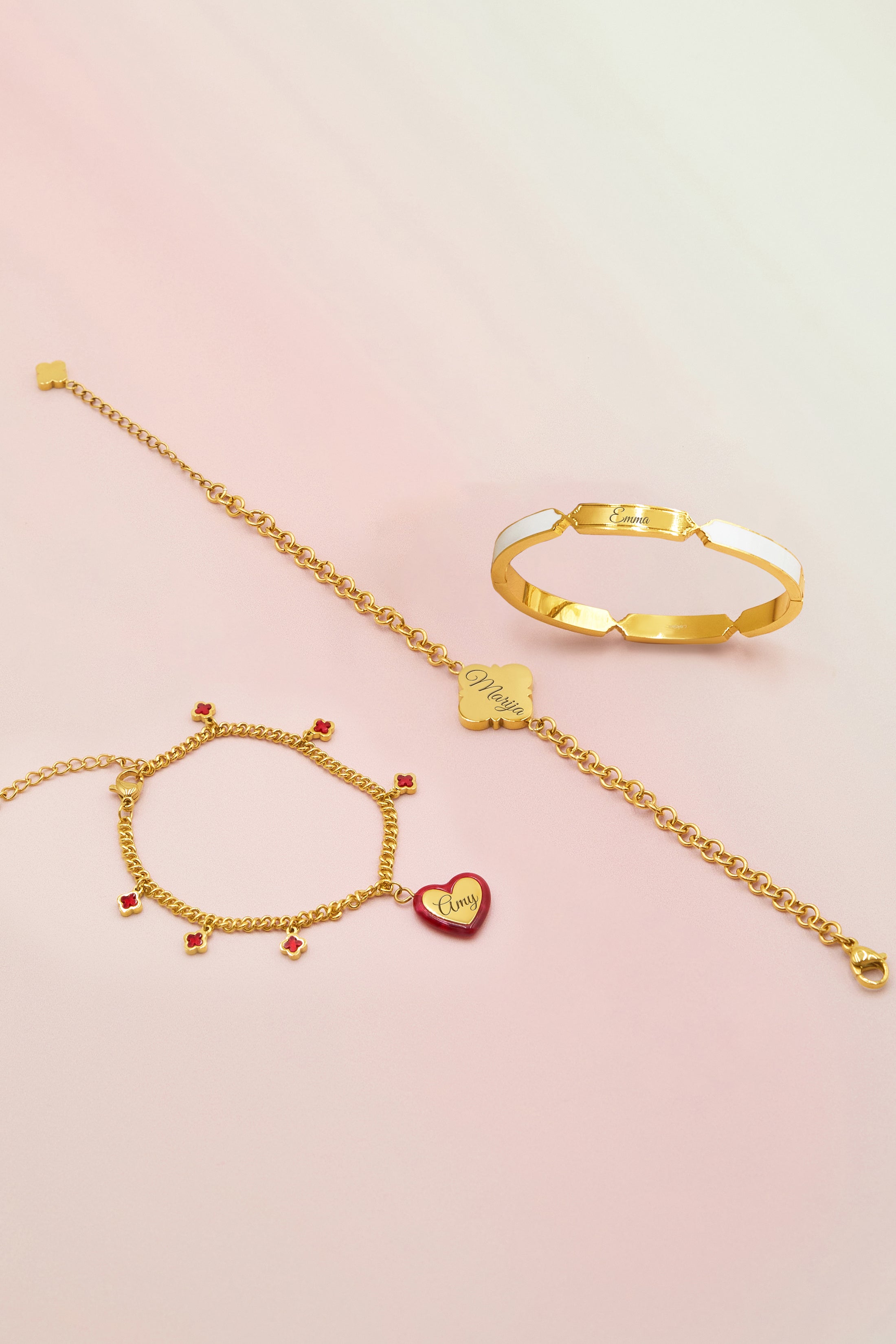 Coeur Engravable Bracelet
